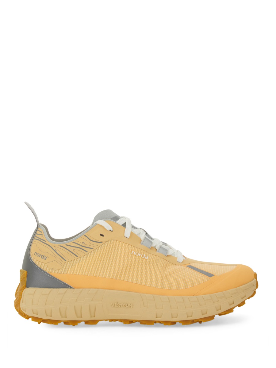 놀다 룬 hiking shoes 아웃도어 스니커즈 남성 옐로우 25SS 001MRHO