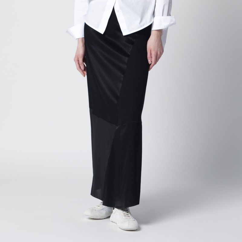 6397 patchwork 스커트 여성 블랙 26SS NS132VIBLACK