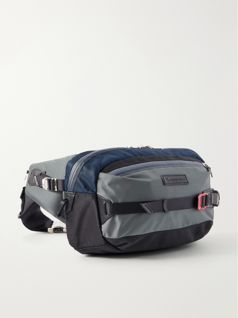 마스터피스 가죽 트리밍 CORDURA 트윌 벨트백 46376663163168219