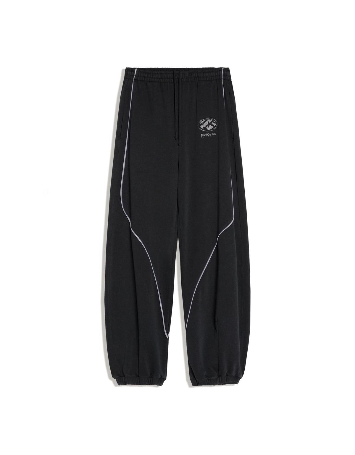 버쉬카 워시드 배기 조거 팬츠 3570/498 GREY