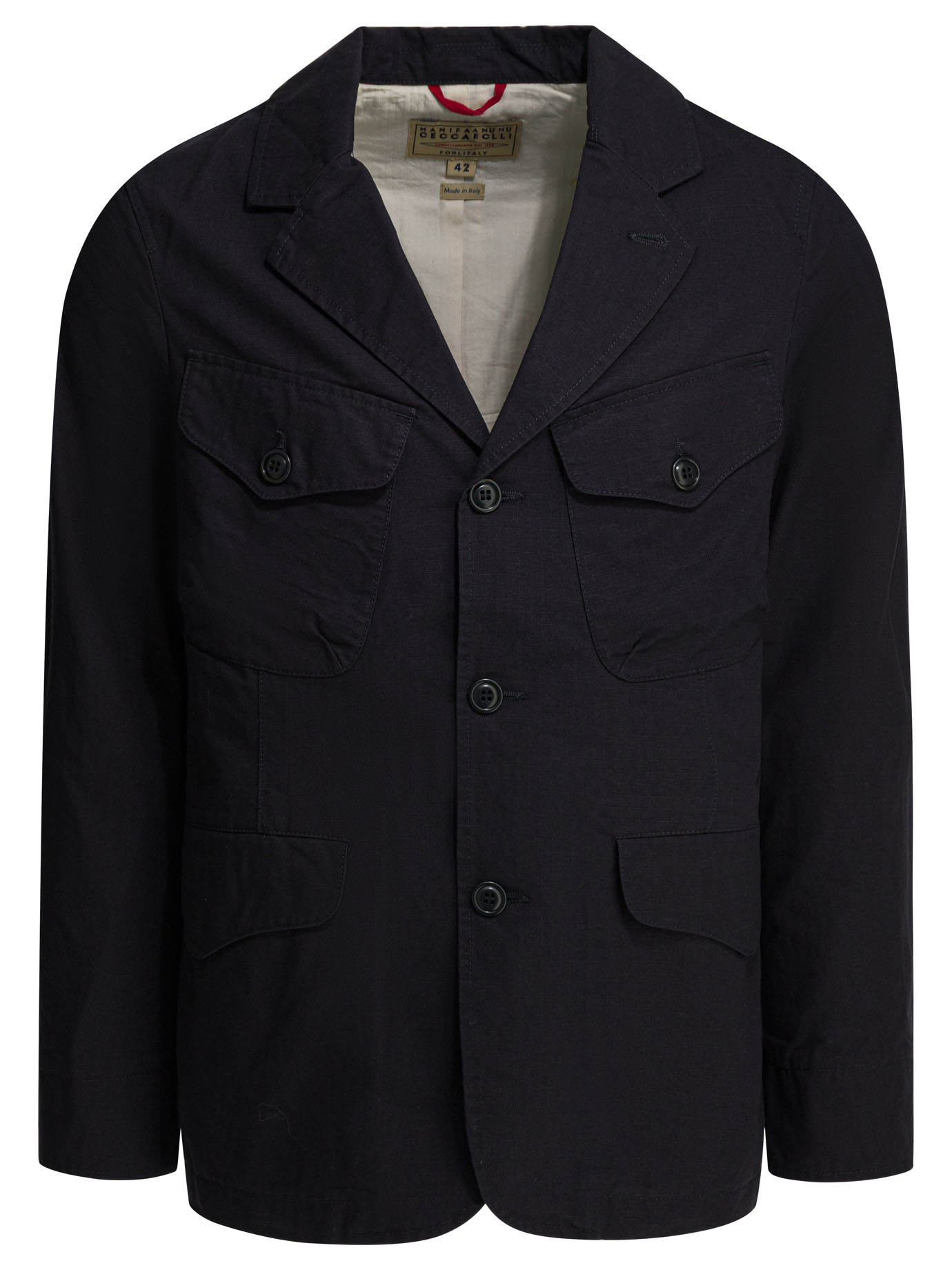 마니파트우라 체크아렐리 자켓 남성 블루 26SS 6033DRNAVYBLUE