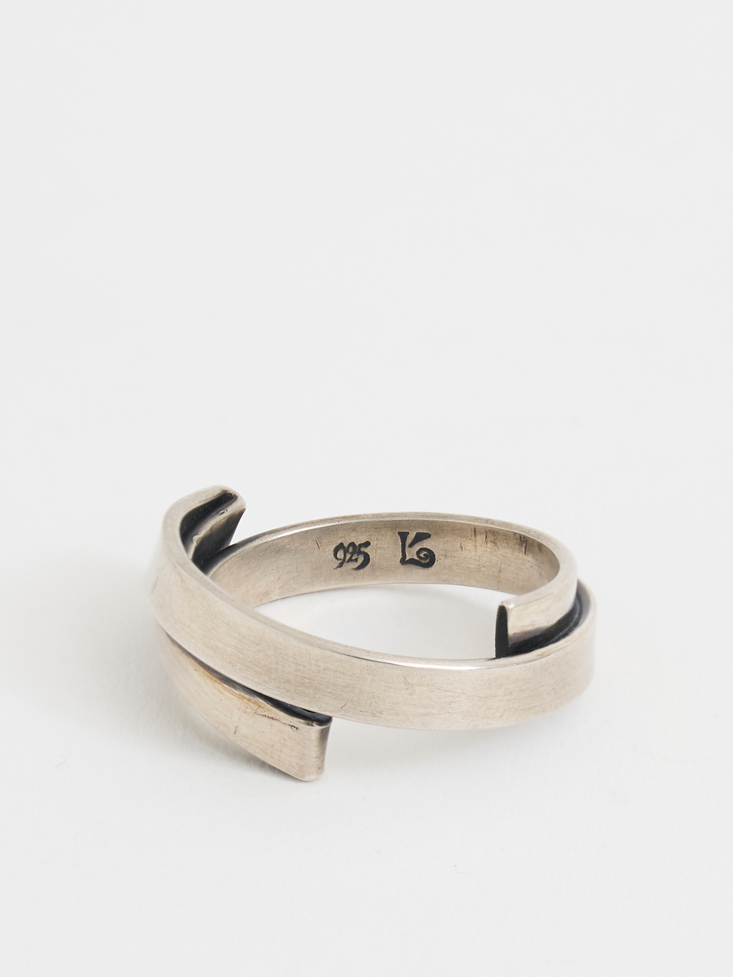 엘크타트문첸 Ring 반지 남성 실버 M1243RINGFOLDEDSILVER