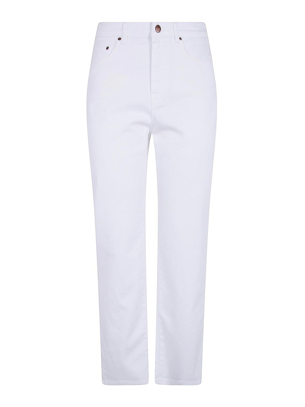 치가라 에스 Dyed Drill Stretch 데님 팬츠 여성 화이트 26SS 29137TDRS11001