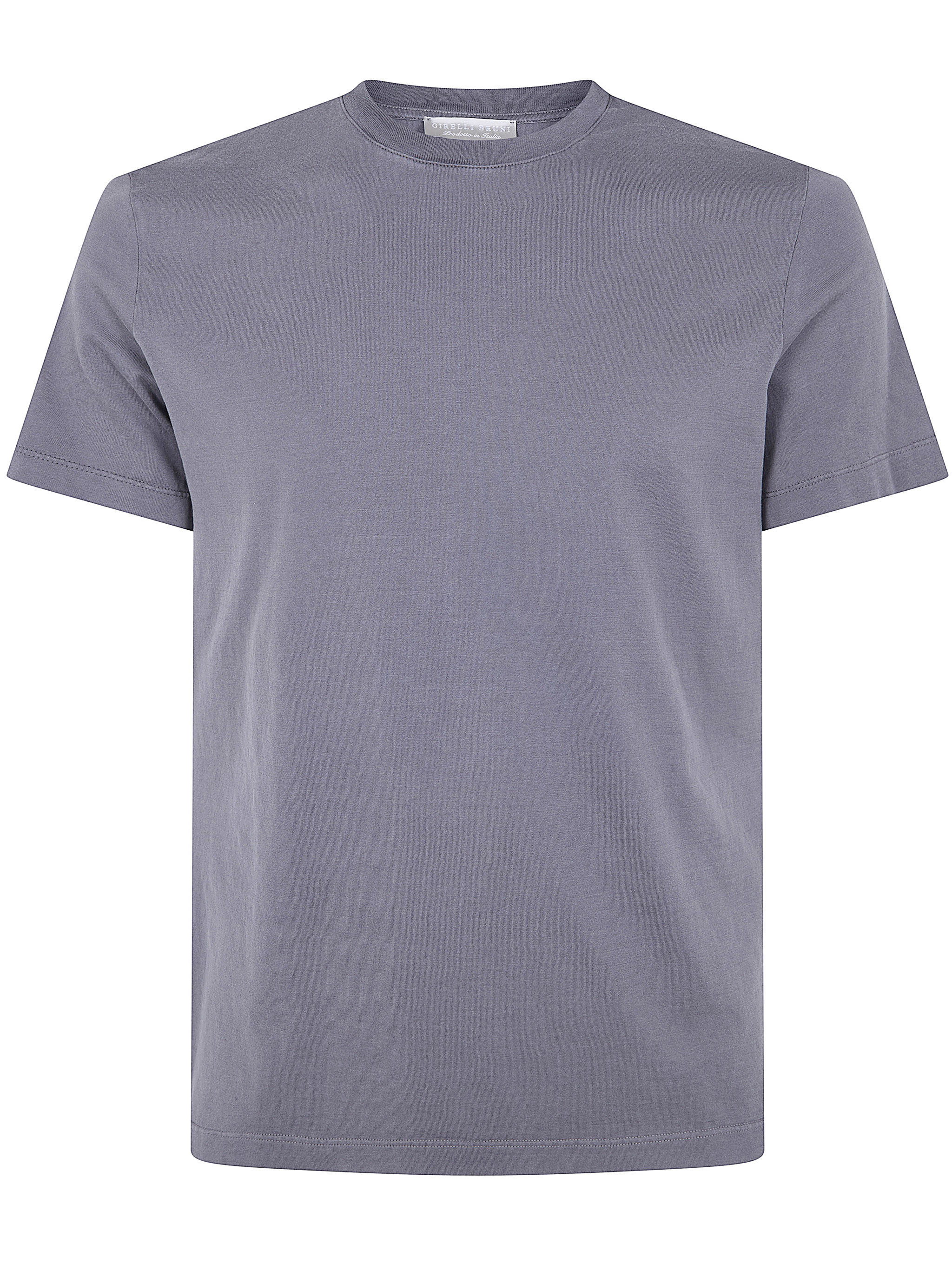 지렐리 브우니 GIZA SHORT SLEEVES 티셔츠 남성 그레이 26SS G777COANTHRACITE