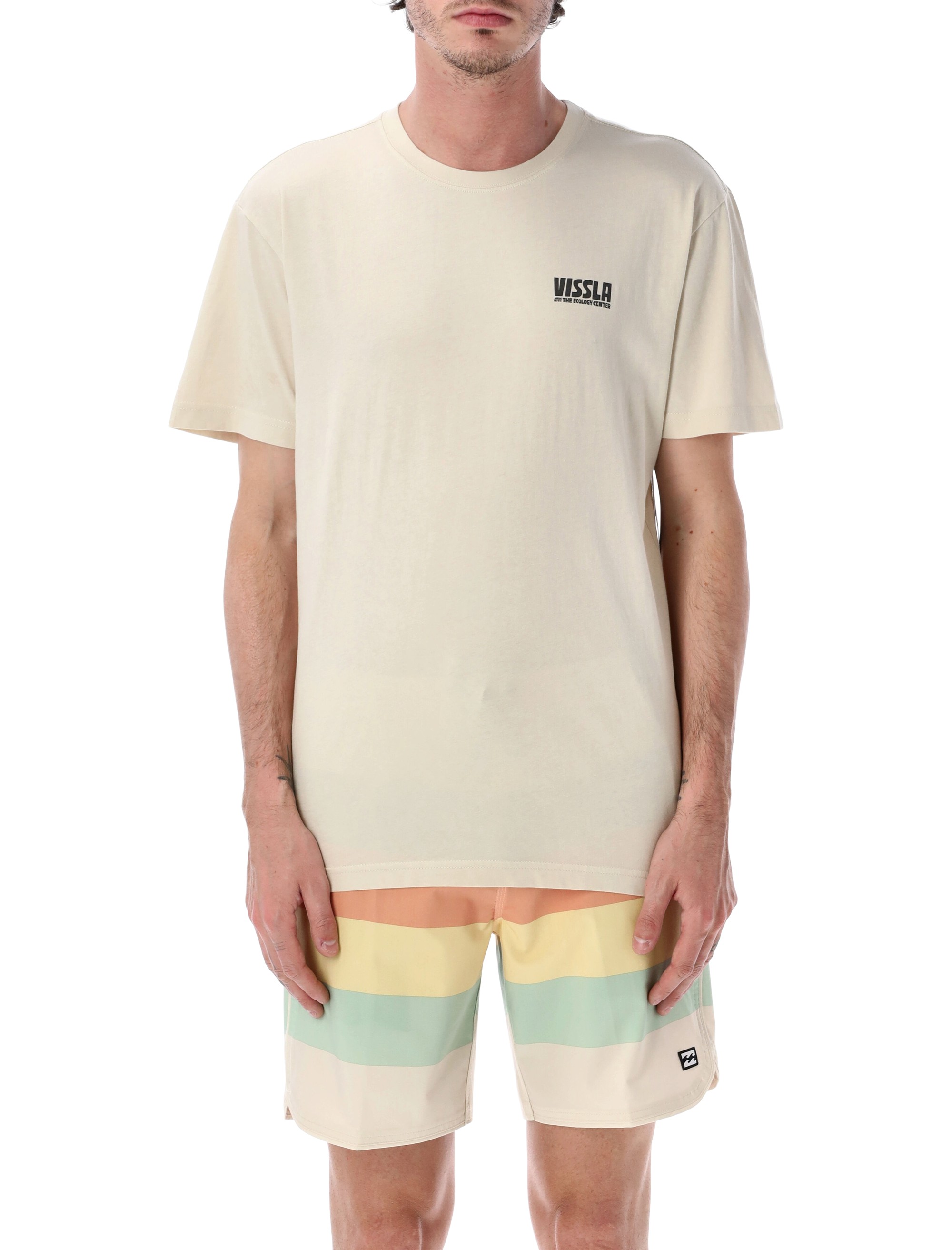 빗스아 SURF FARM 상의 남성 화이트 26SS M422CFARBON