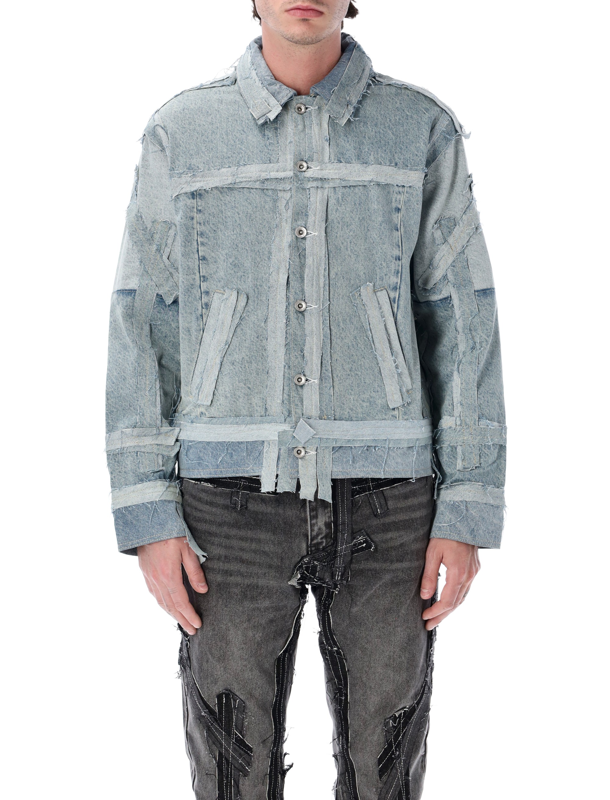 오 데치뎃 알 바이 엡 브아바도 EXPOSURE TRUCKER 자켓 블루 26SS 1131190009FW25D