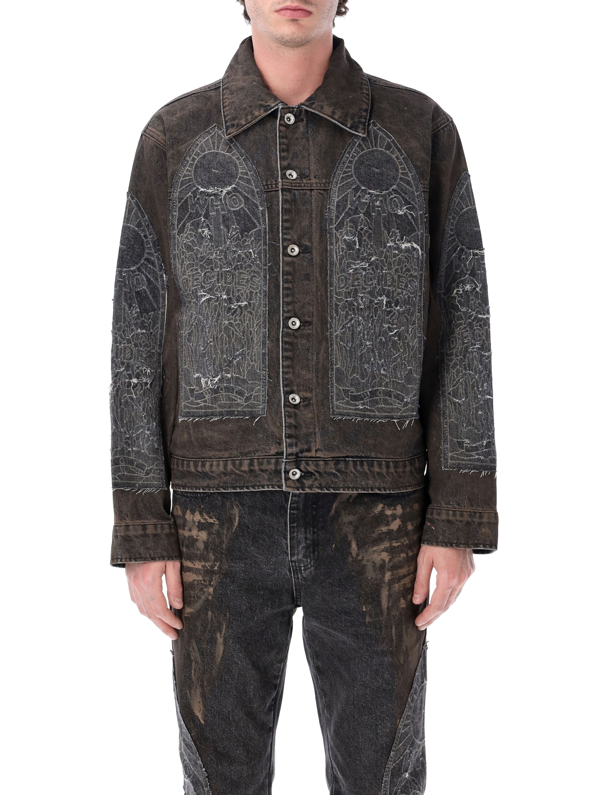 오 데치뎃 알 바이 엡 브아바도 MECHANIC TRUCKER 자켓 블랙 26SS 1131310002FW25C