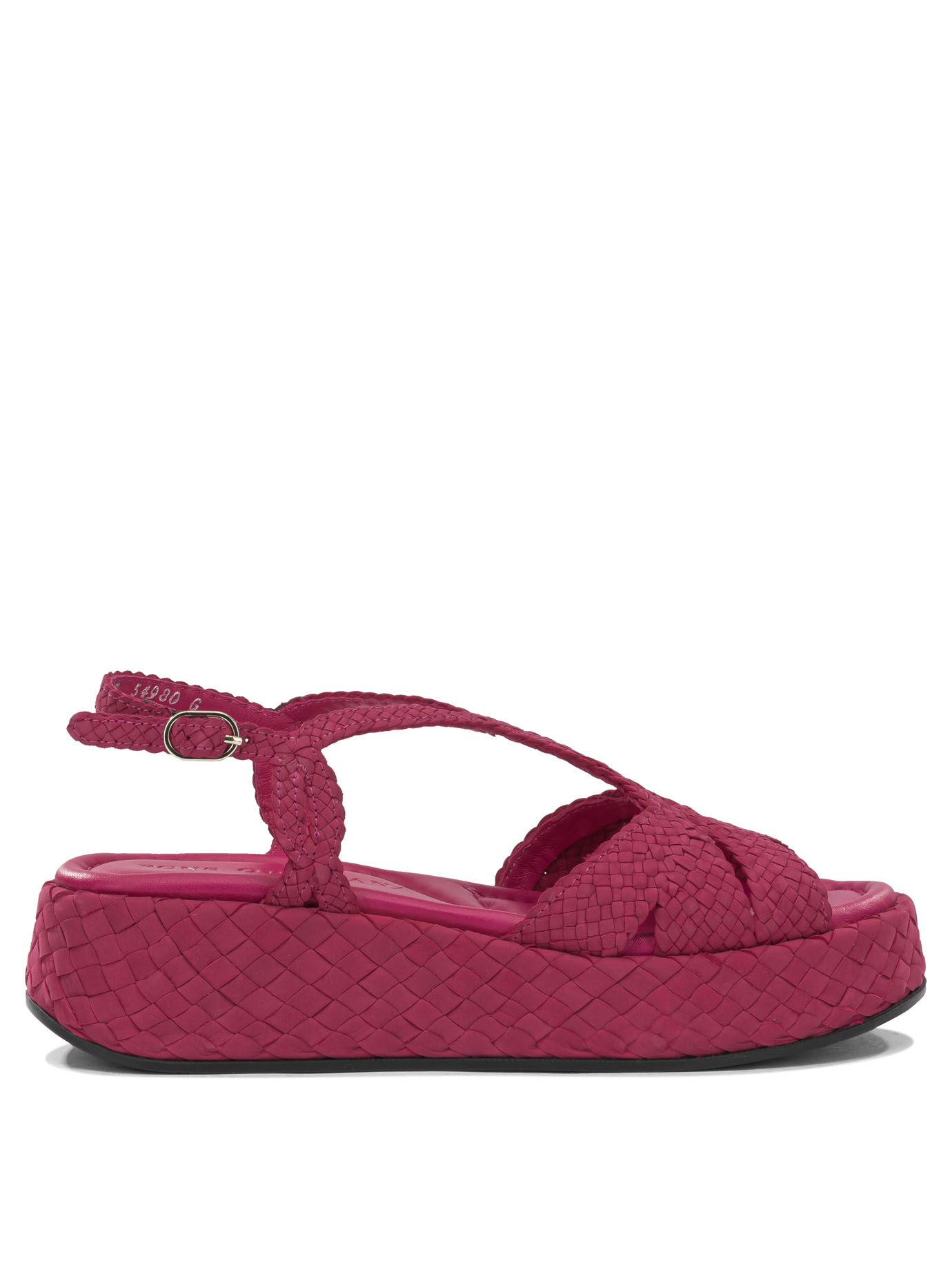 폰스 친타나 플랫 샌들 여성 레드 26SS 10834T00LIRIOFUCHSIA