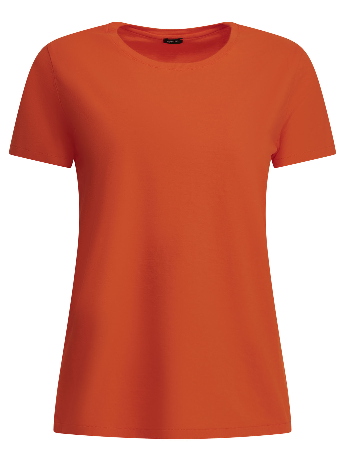 아푼톱 티셔츠 여성 레드 26SS P1449TS974POMODORORED