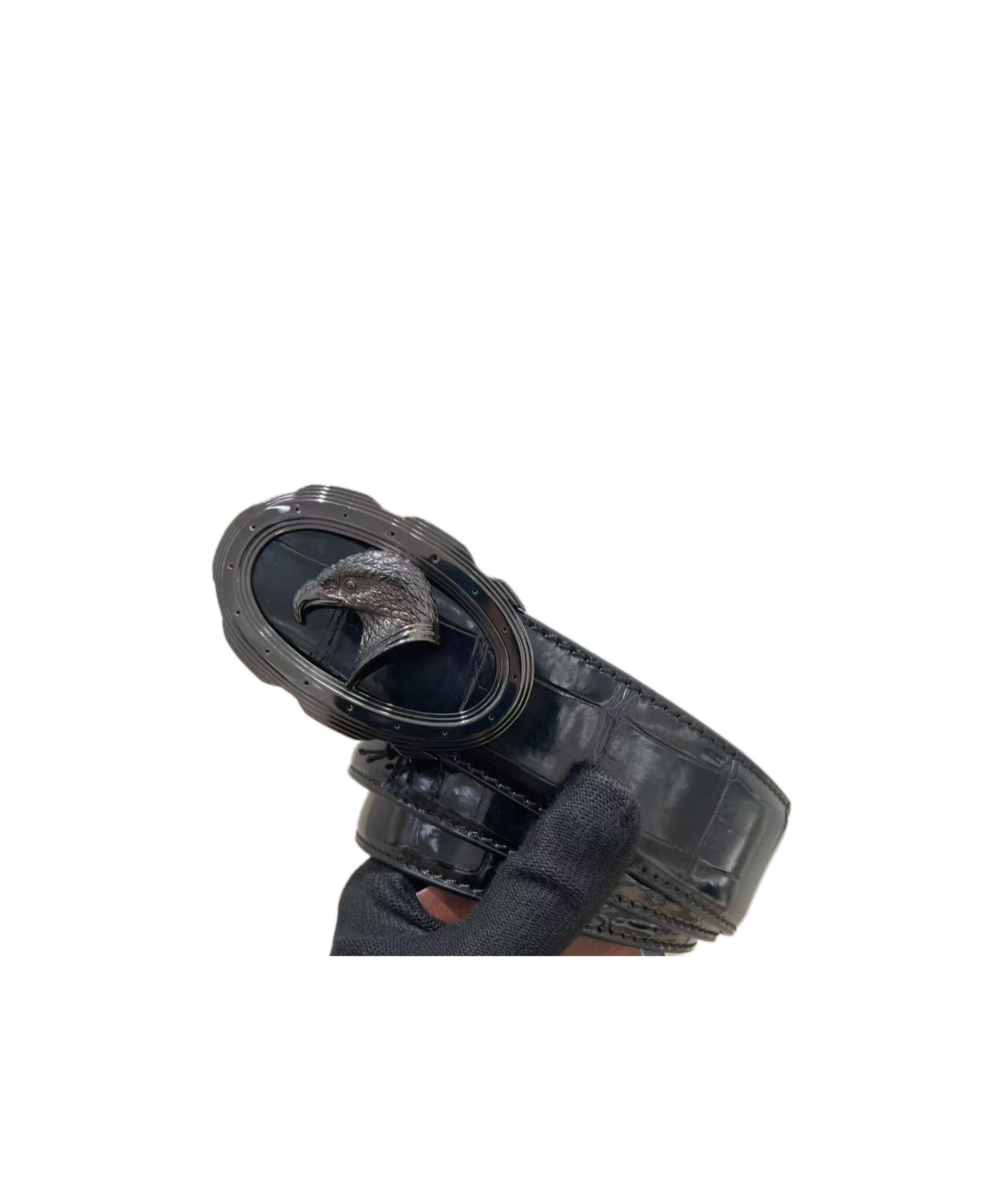 스에파노 리크이 벨트 남성 블랙 25SS N381CLC572UN999