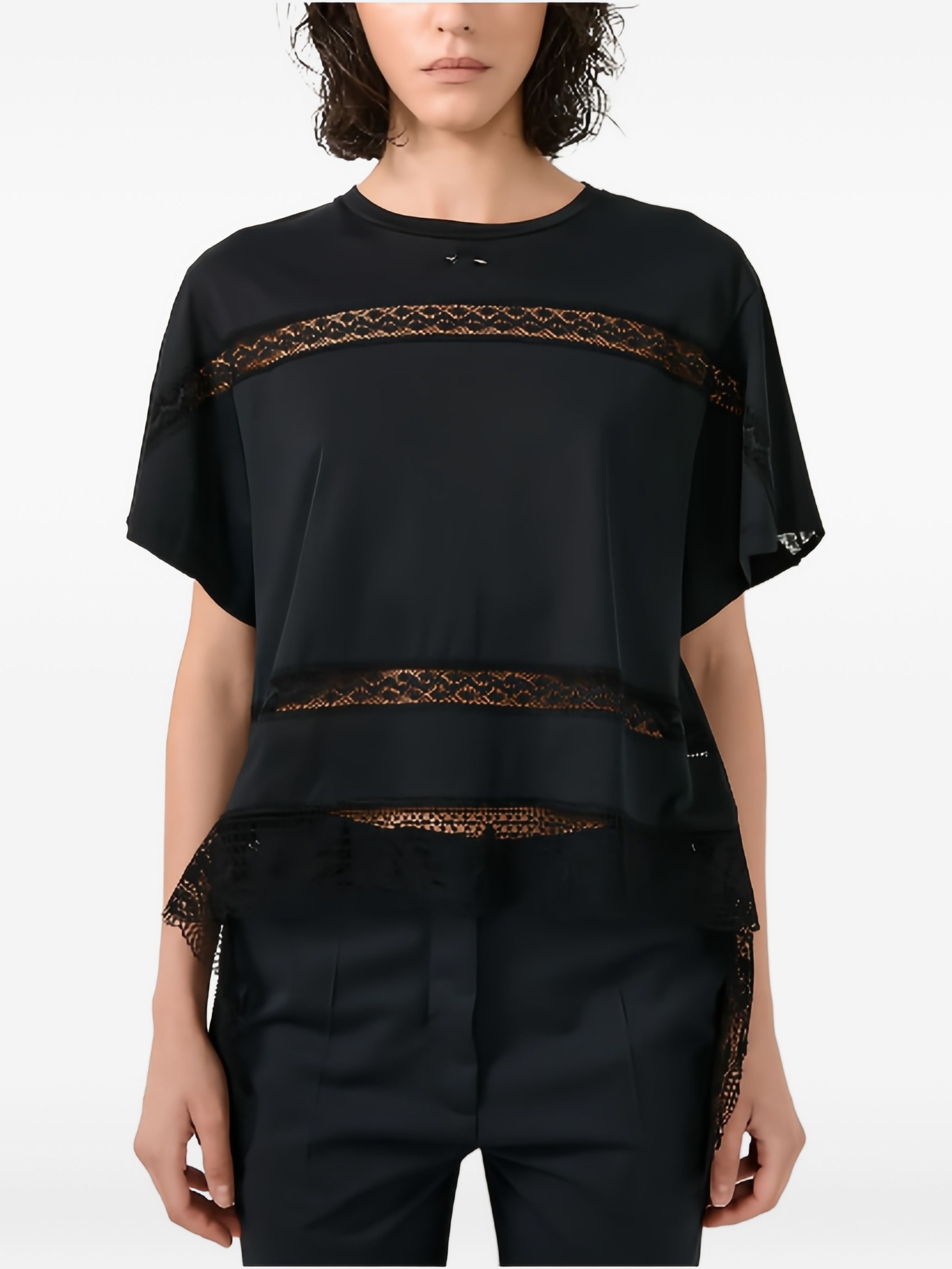 발바라 부이 티셔츠 여성 블랙 26SS H1462HME10