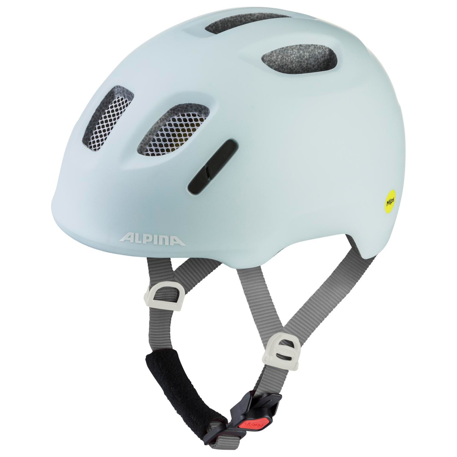 알피나 Outdoor helmet 헬멧 키즈 브라운 8511914PASTELBLUEMATT