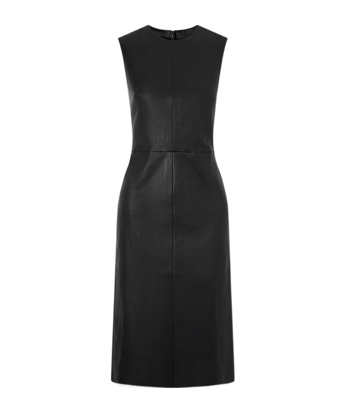 스웃 원피스 여성 블랙 26SS EVITALEATHERNOIRBLACK