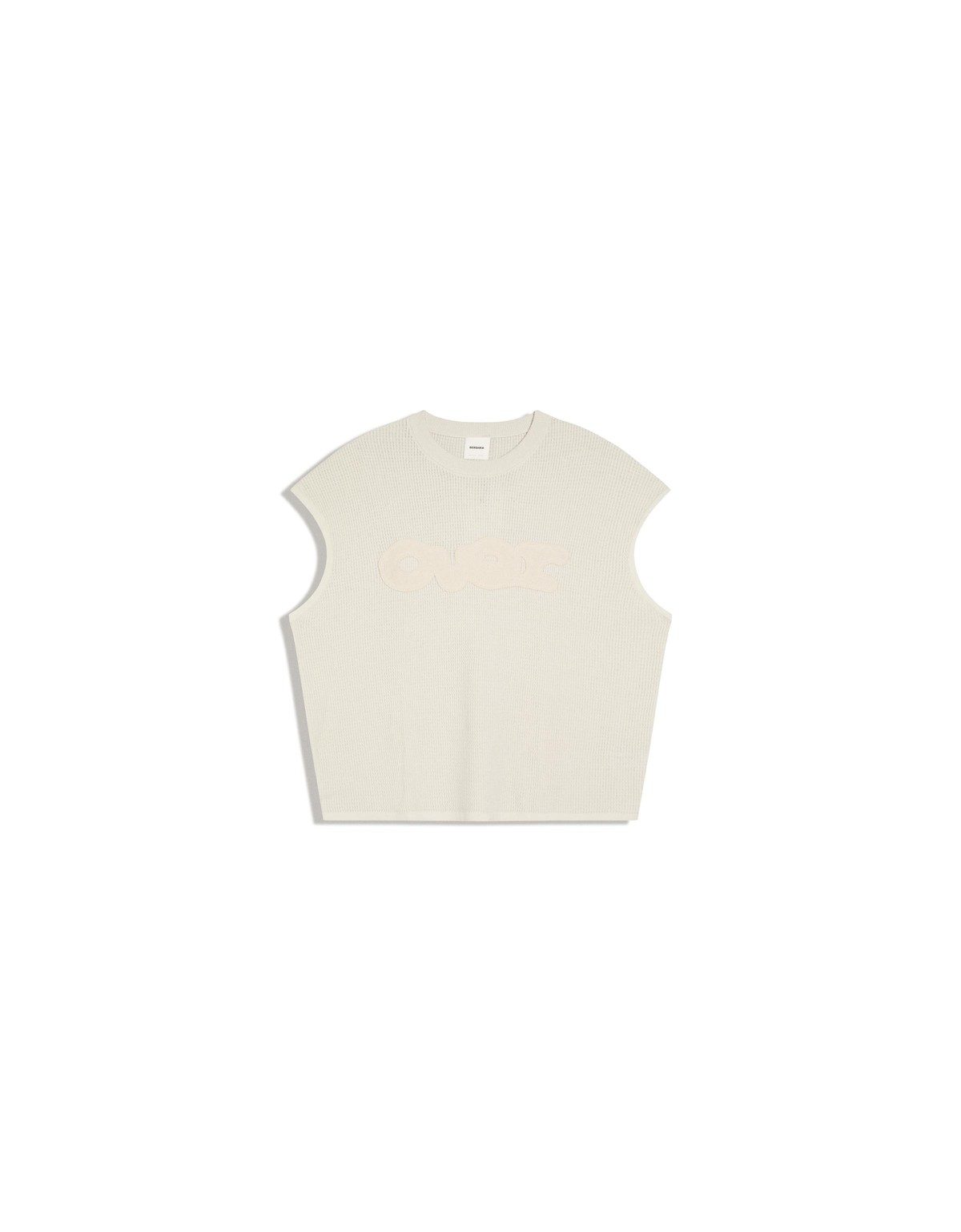 버쉬카 워커 패치 민소매 티셔츠 2563/693 BEIGE