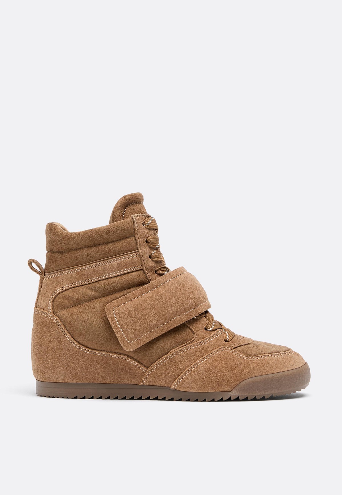 스트라디바리우스 히든 웨지 하이탑 스니커즈 9515/870/102 BEIGE