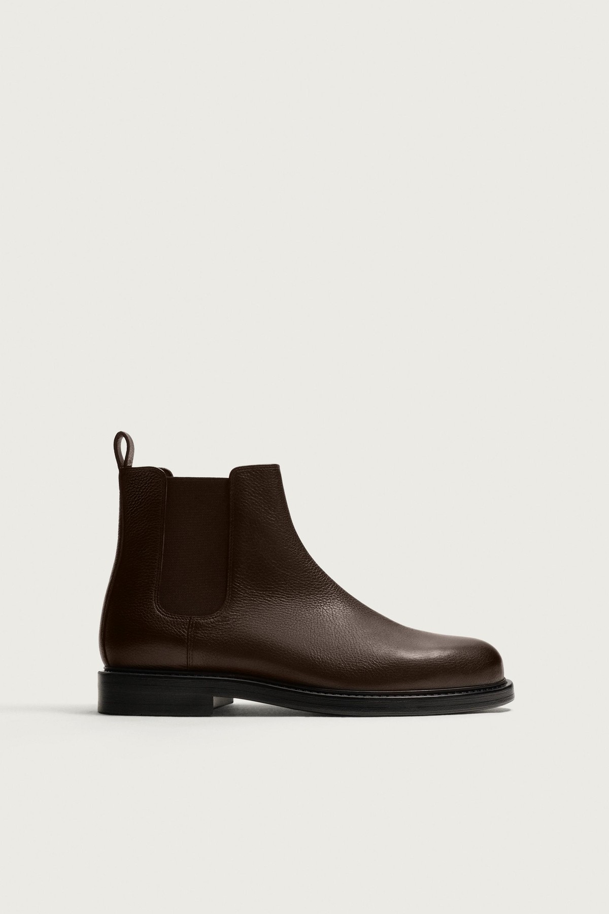 자라 레더 로우힐 첼시 부츠 2042/820/700 BROWN
