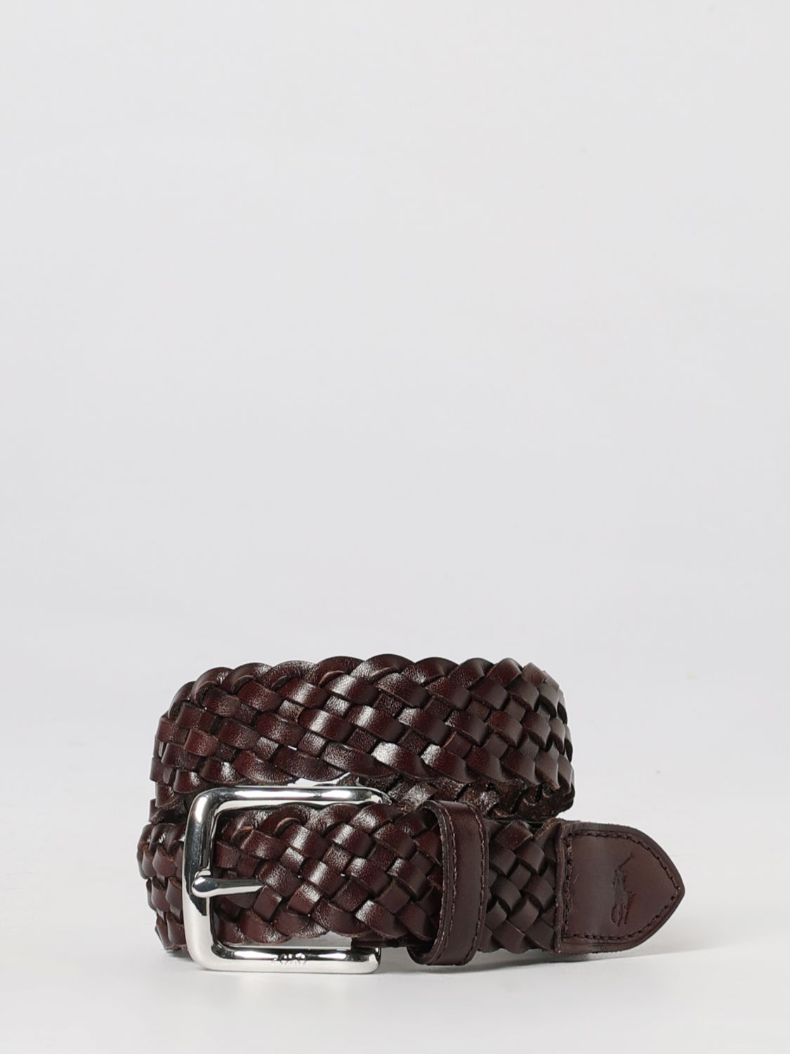 폴로 랄프 로렌 Cintura pelle intrecciata 벨트 남아 브라운 26SS 400951501001