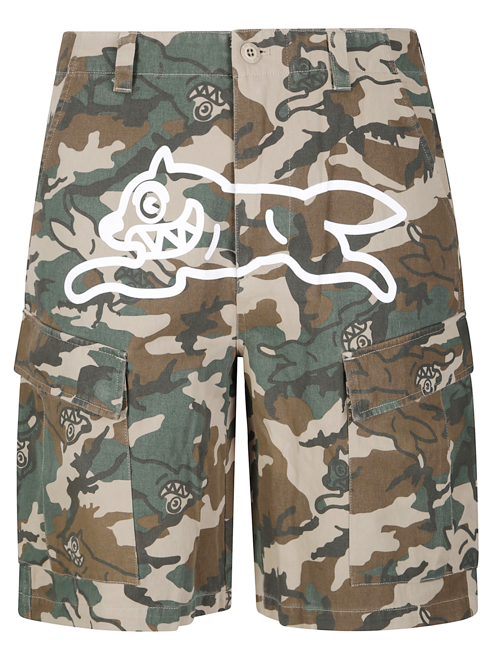 아이스크림 Running Dog Woodland Camo Cargo Shorts 카고 숏팬츠 남성 멀티 26FW IC24S37MULTI