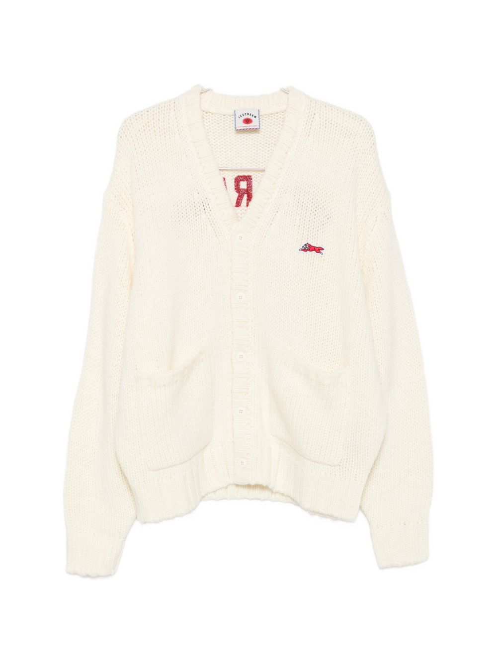 빌리어네어 보이즈 클럽 knitted 가디건 남성 베이지 26FW ICKN26226ECRU