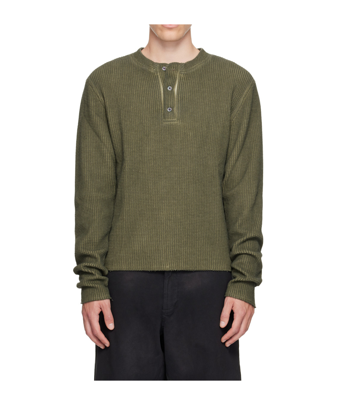 424 티셔츠 남성 그린 26SS FF6SMH08BPJE527640OLIVEGREEN