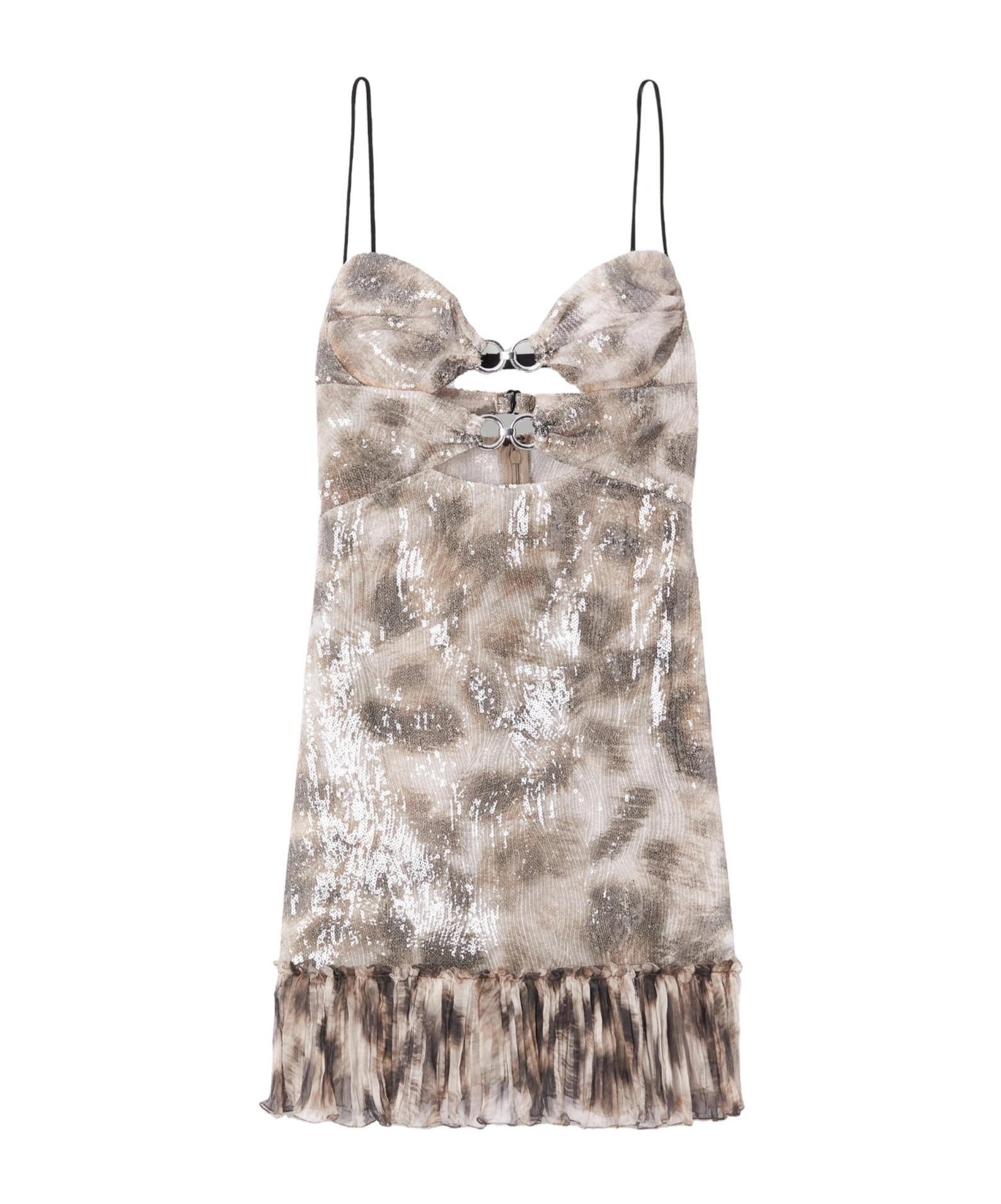 넨시 도자카 원피스 여성 멀티 22FW NDSS23DR109LEOPARBEIGE