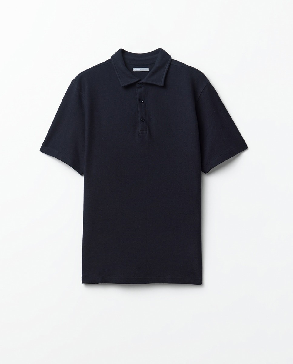 스페라 오토만 코튼 반팔 폴로셔츠 56131217012 AZUL MARINO
