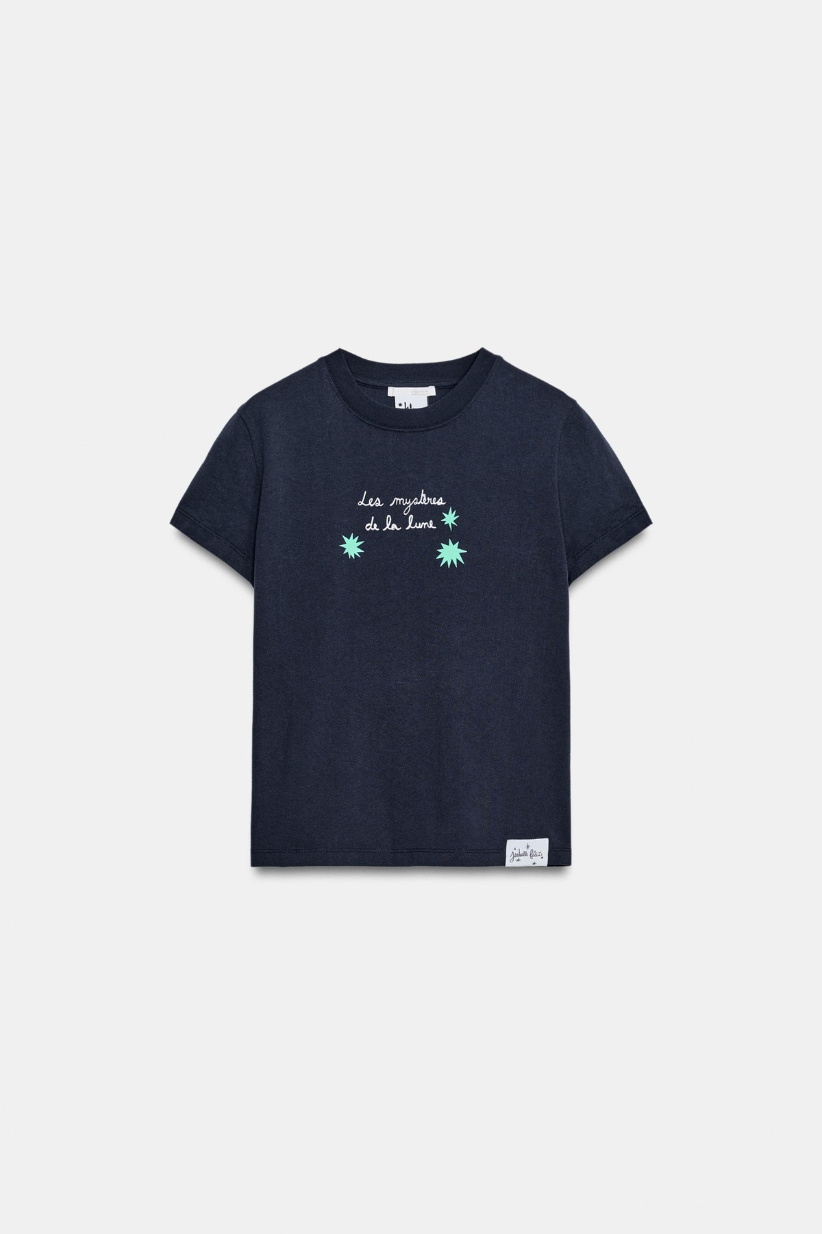 자라 이사벨 펠리우 프린트 긴팔 티셔츠 0085/150/400 BLUE