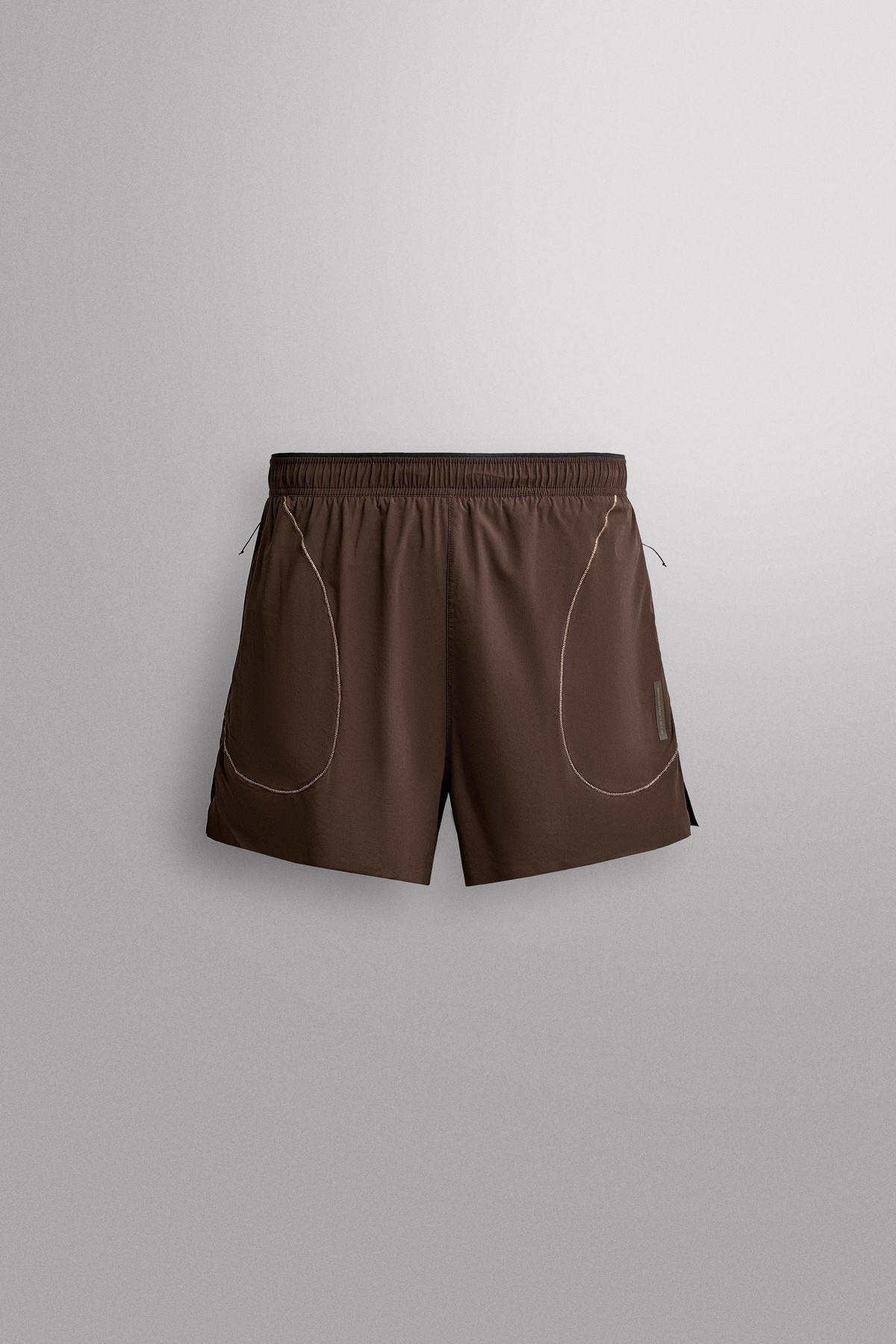 자라 테크니컬 러닝 반바지 4387/504/700 BROWN