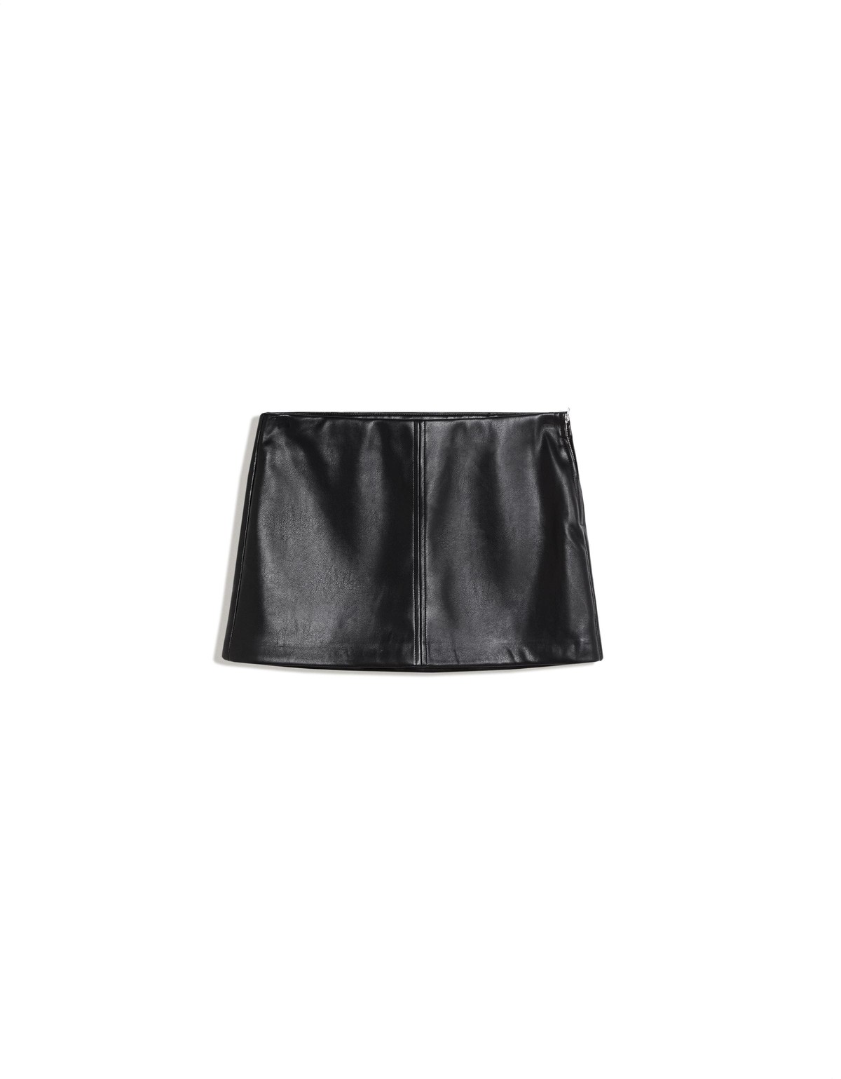 버쉬카 레더 이펙트 미니 스커트 3832/777 BLACK