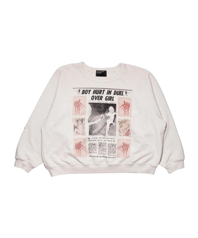 엔판트 리쳇 데프이멧 knitted 니트 남성 화이트 26FW 020528WORNWHITE