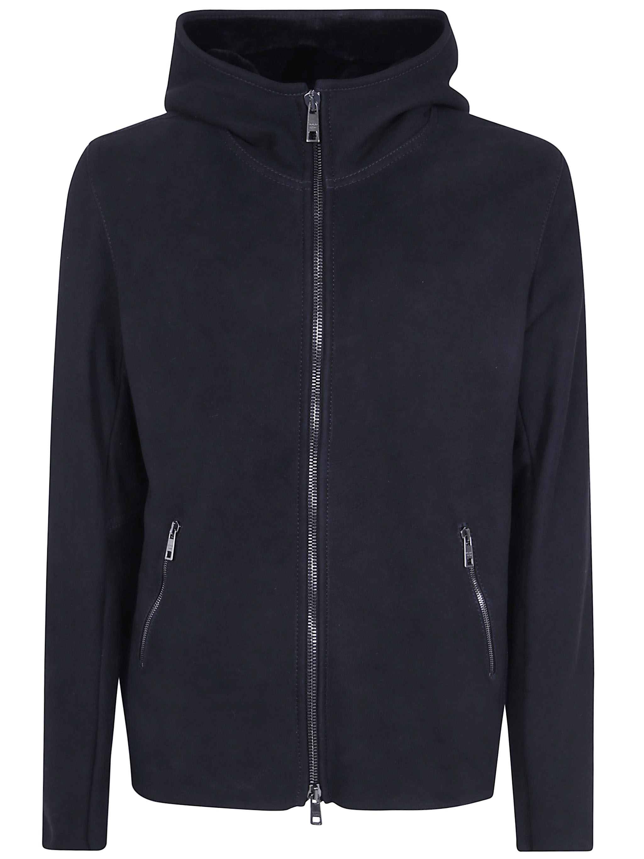 지올지오 브아토 SHORT HOODED clothing 가죽의류 남성 블랙 26FW GU27F26018MEVLBLACK