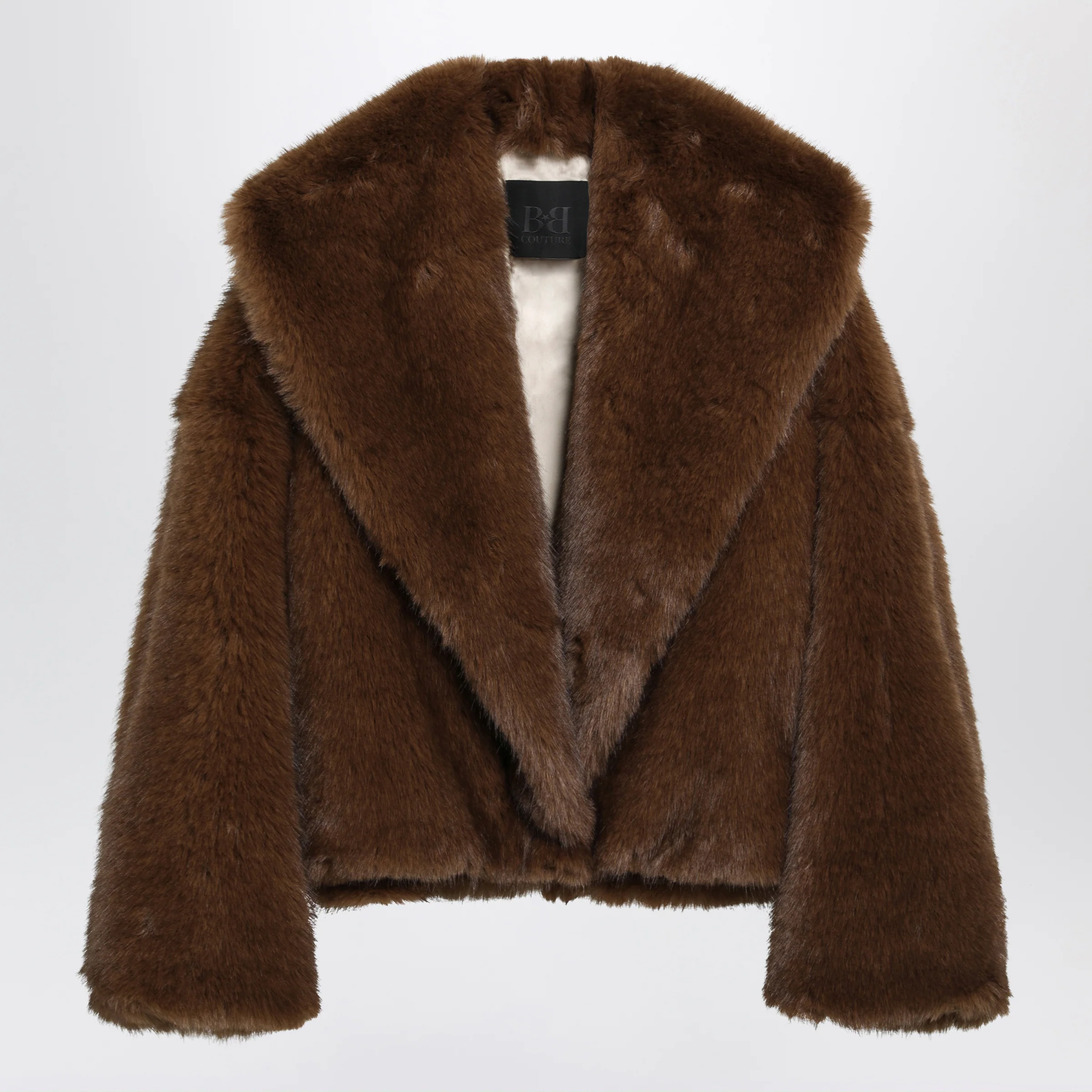 비 앤 꾸뛰르 Farrah short faux 자켓 여성 브라운 26FW FW26FA4EFMI
