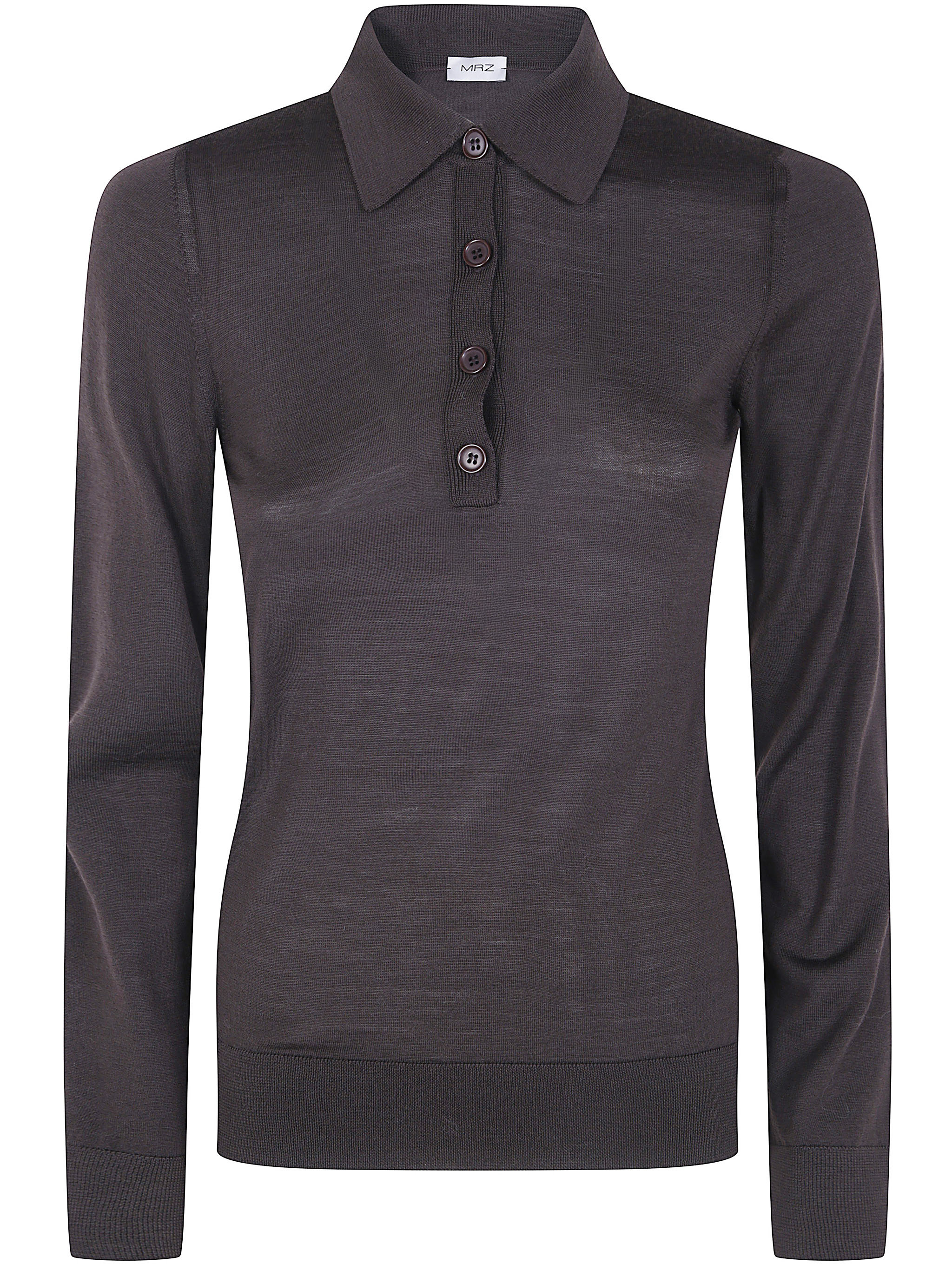 엠알지 LONG SLEEVES POLO NECK 니트 여성 브라운 26FW FW2605510833