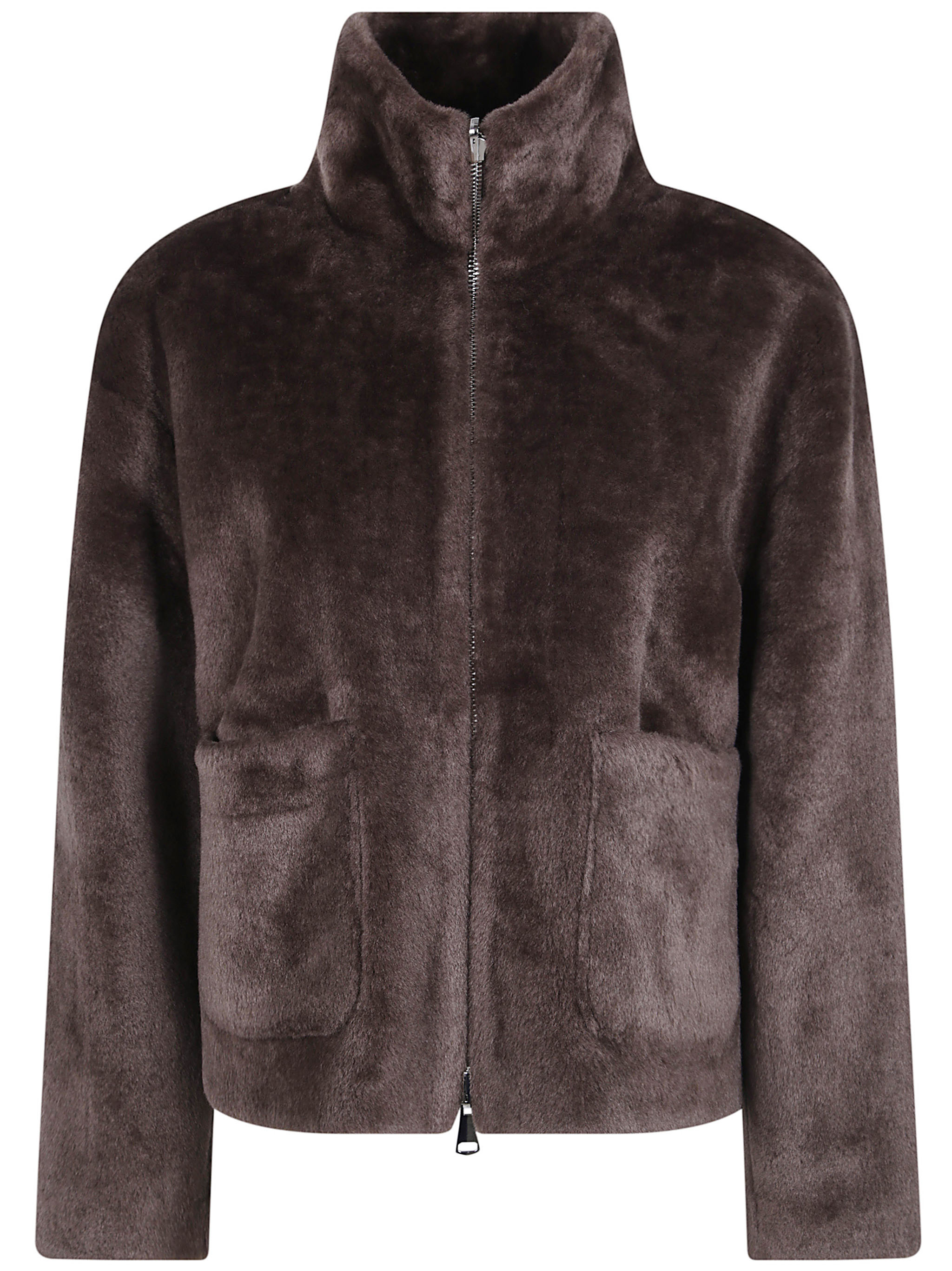 베트아콜라디 봄버 여성 브라운 26FW B158SHAO00022