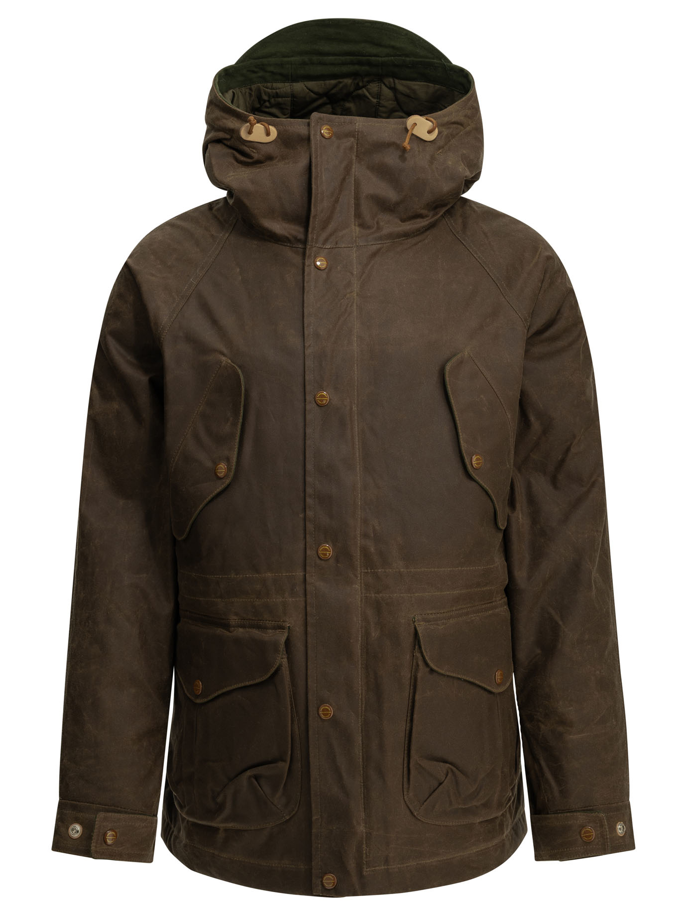 마니파트우라 체크아렐리 파카 남성 브라운 26FW 7091WXDARKTANBROWN