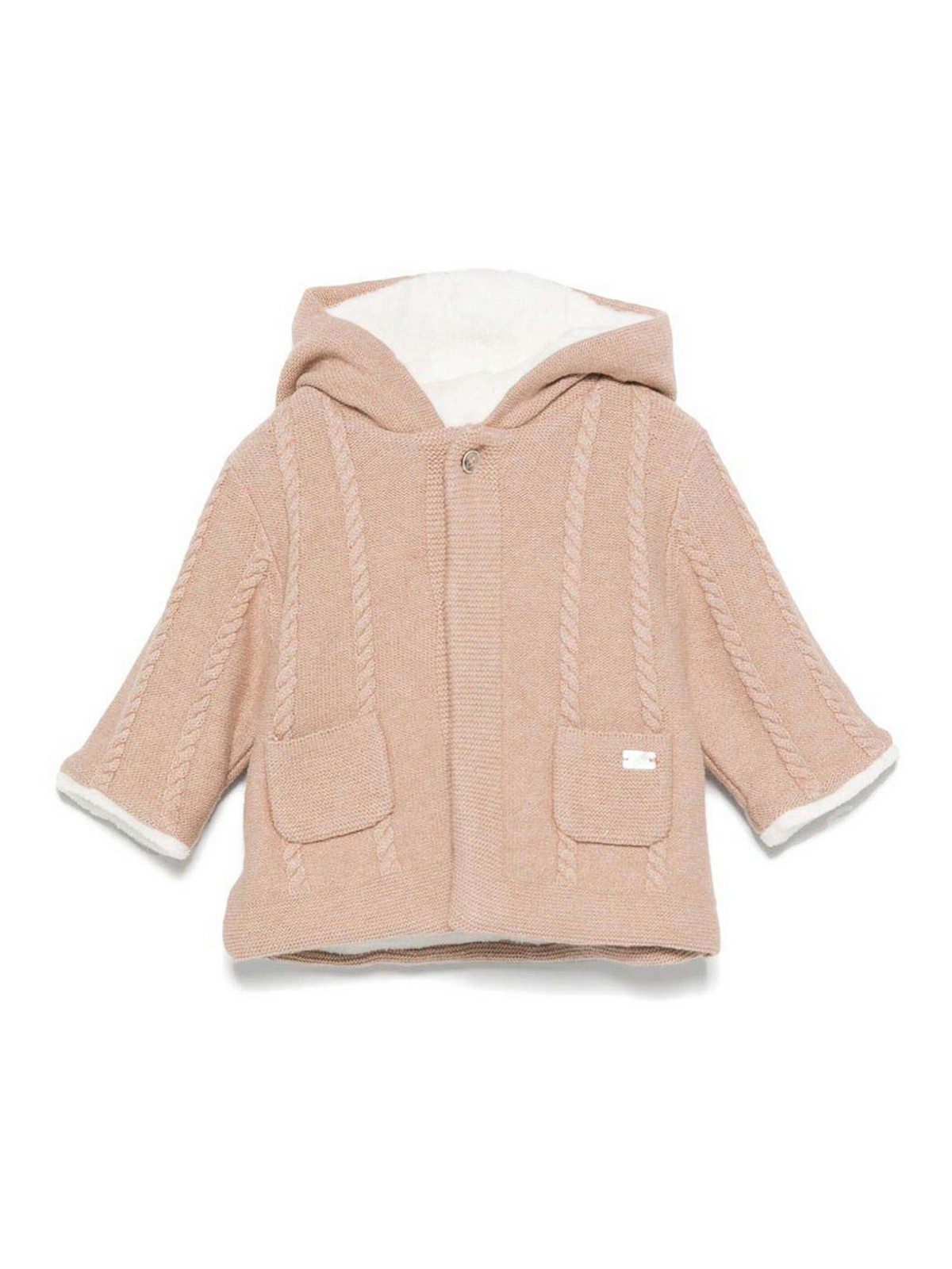 탈티네 에트 초코라트 Hood knitted 코트 남아 멀티 25FW TZ400001624H