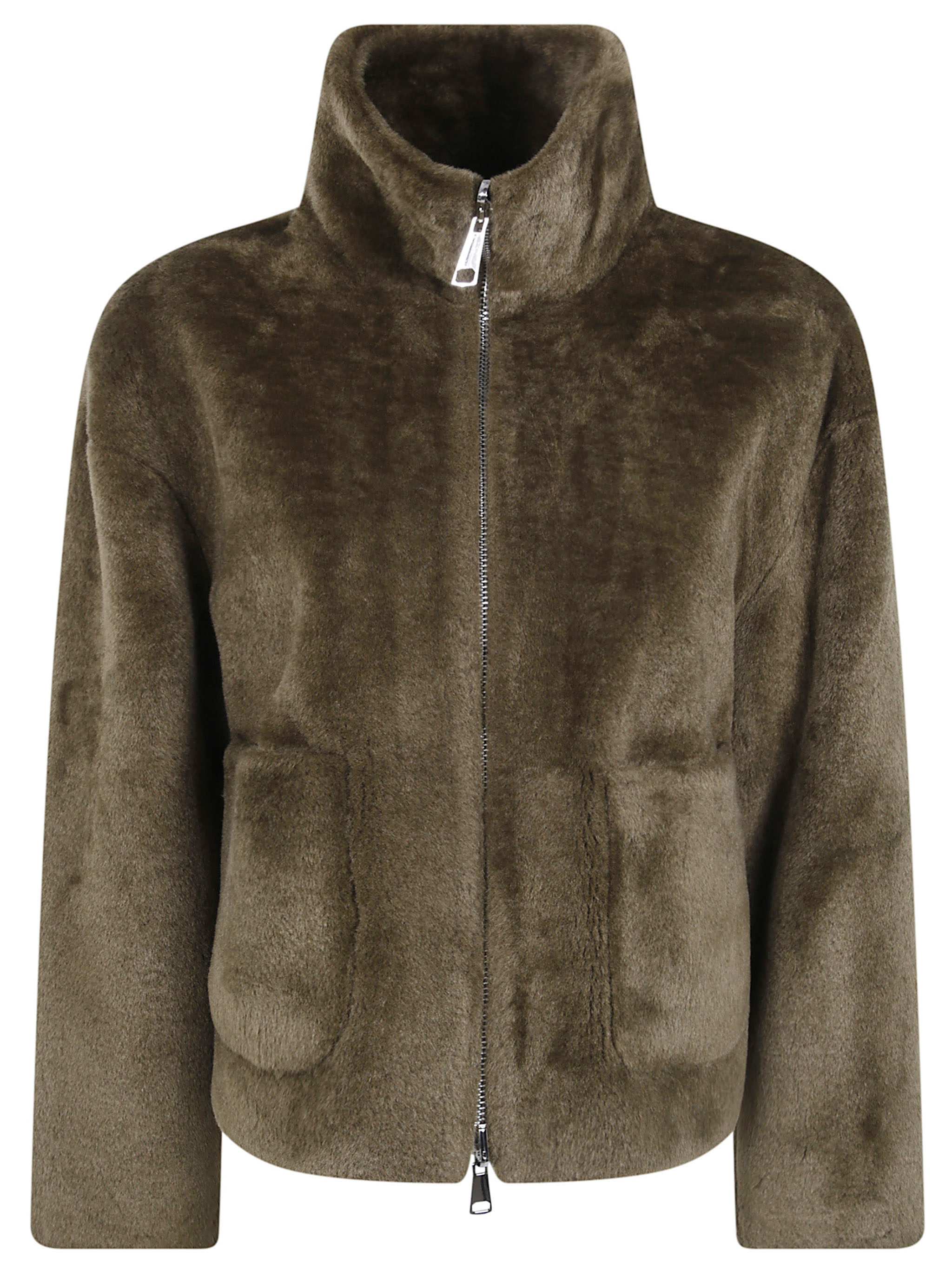 베트아콜라디 봄버 여성 그린 26FW B158SHAO00037
