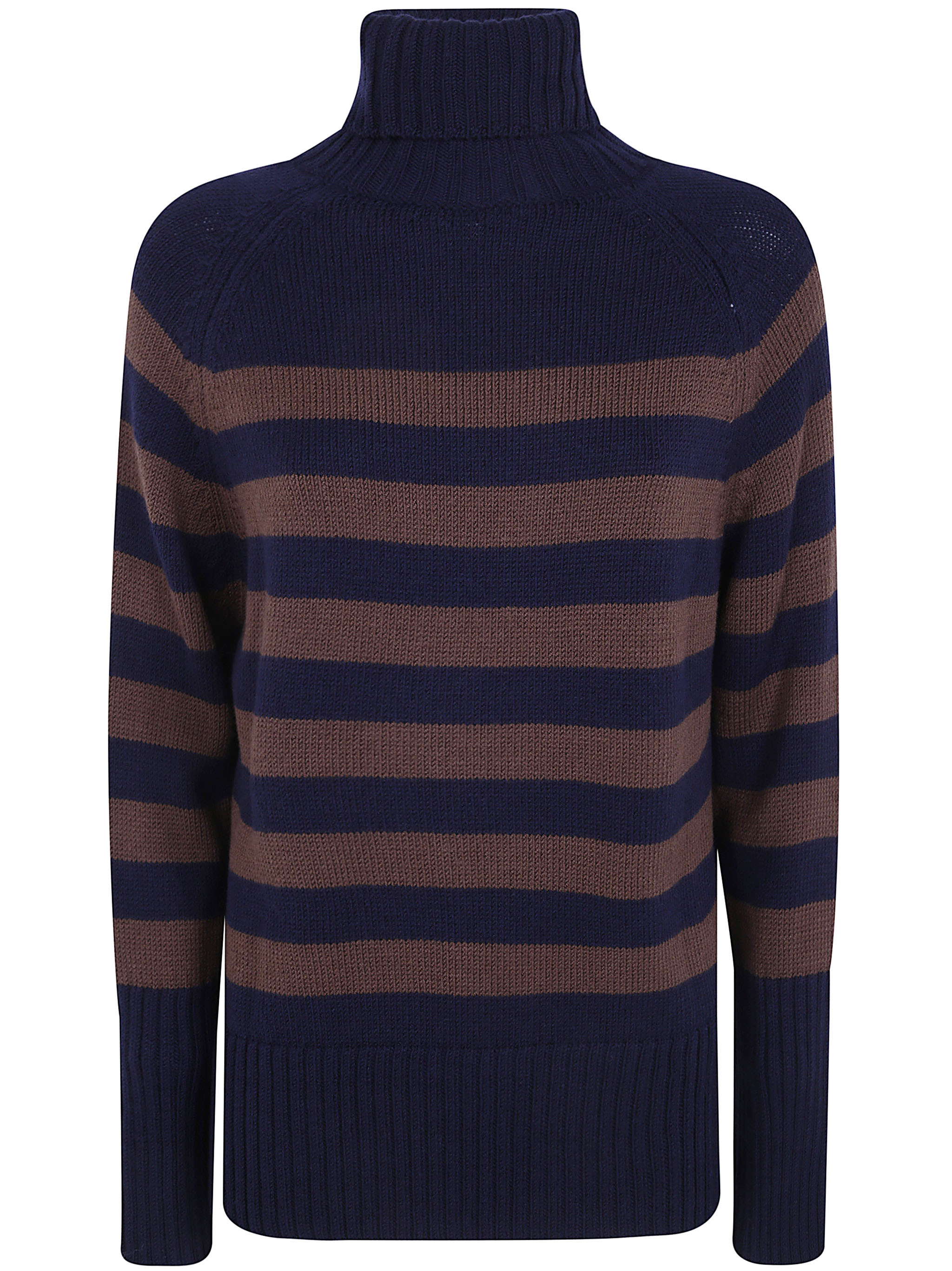 바세 knitted 터틀넥 여성 블루 26FW B85751700832