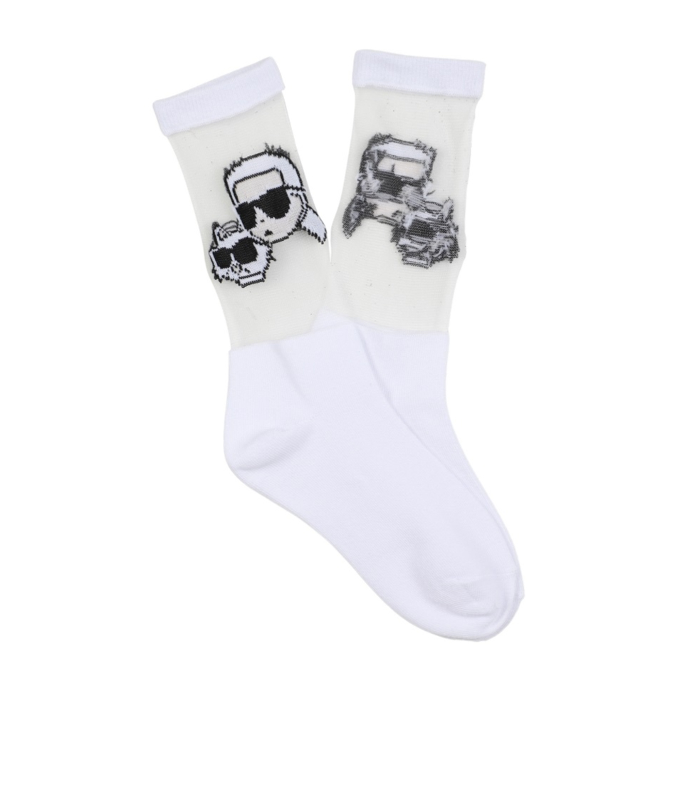 칼 라거펠트 socks 양말 여아 화이트 25FW Z3104210P