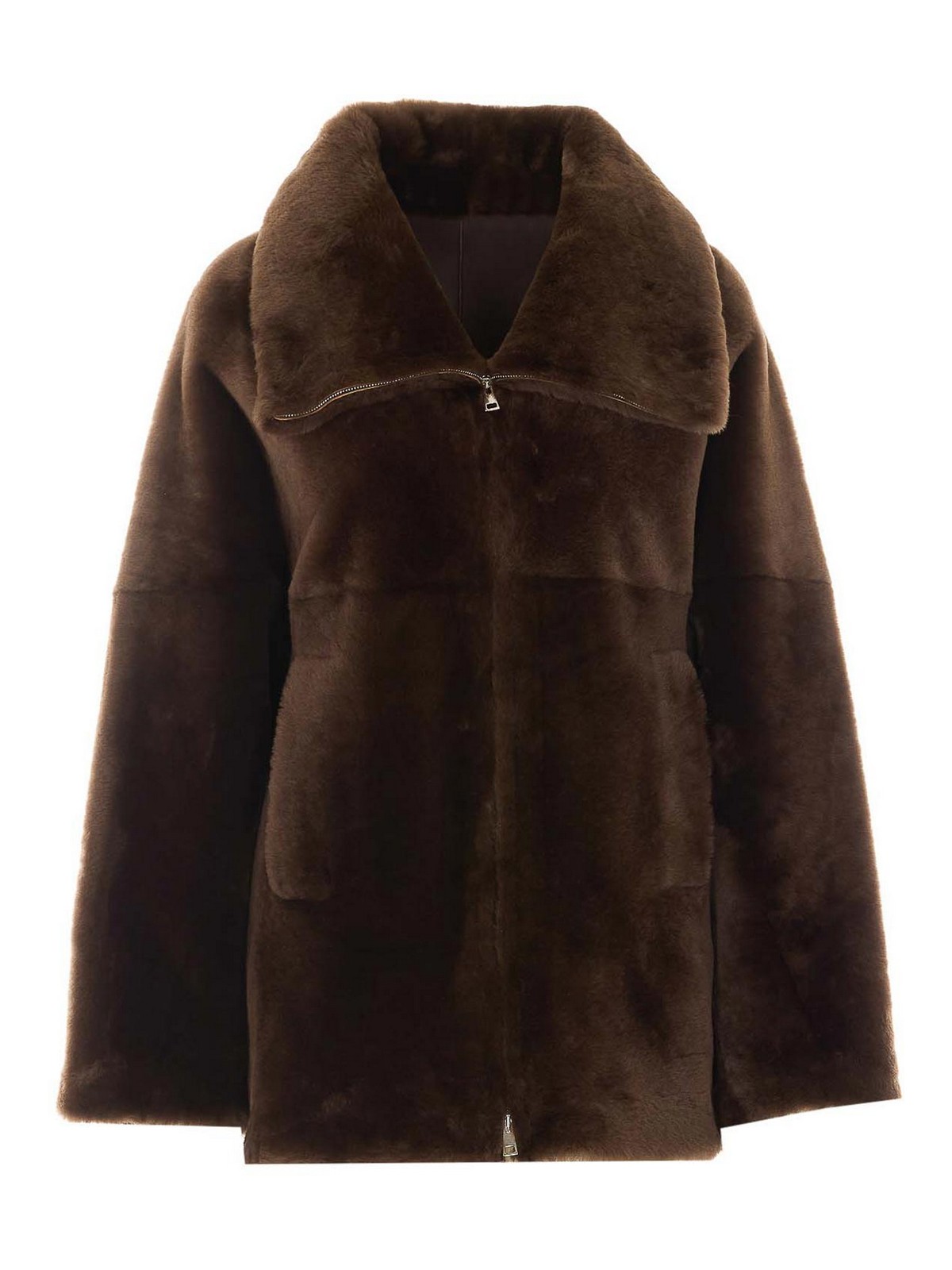 브안차 자켓 여성 브라운 26FW 26100302QUERCIABROWN