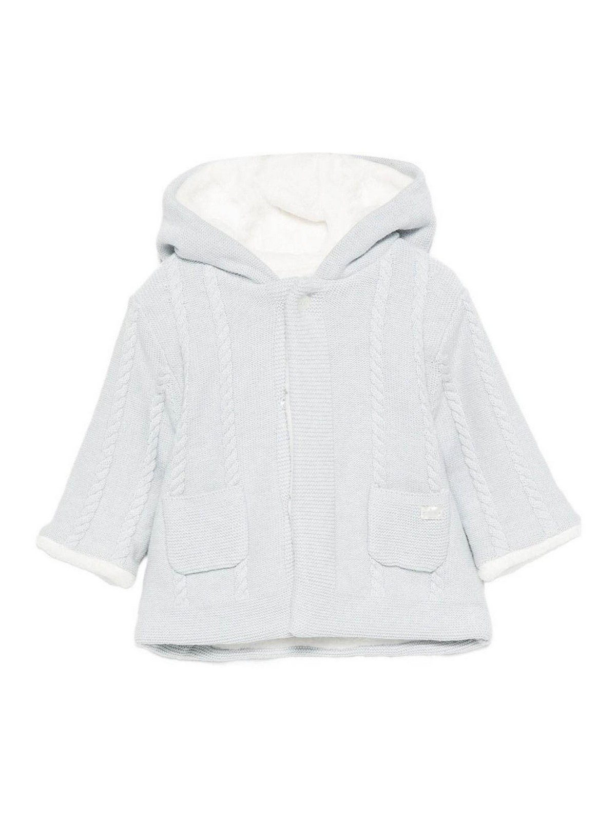 탈티네 에트 초코라트 Hood 코트 남아 화이트 25FW TZ400004124H