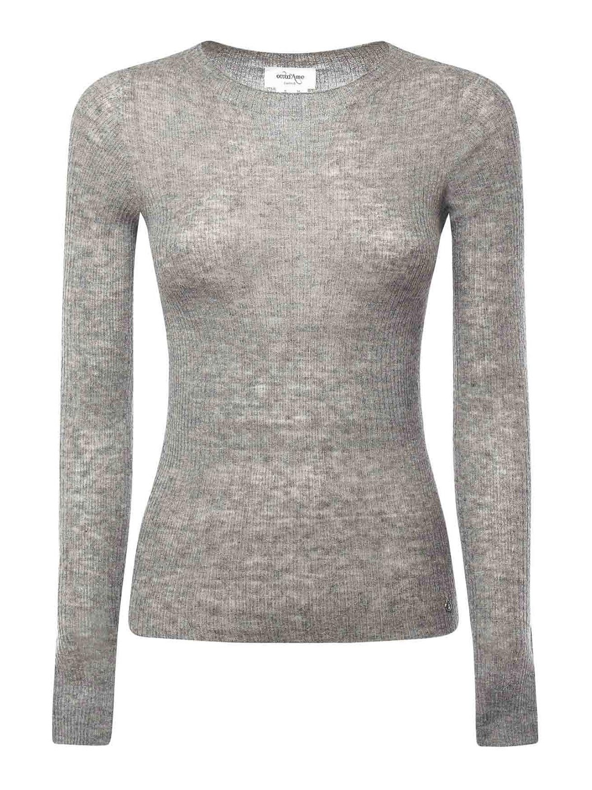 오트오다메 Blend knitted 니트 여성 멀티 25FW DK9264GREY