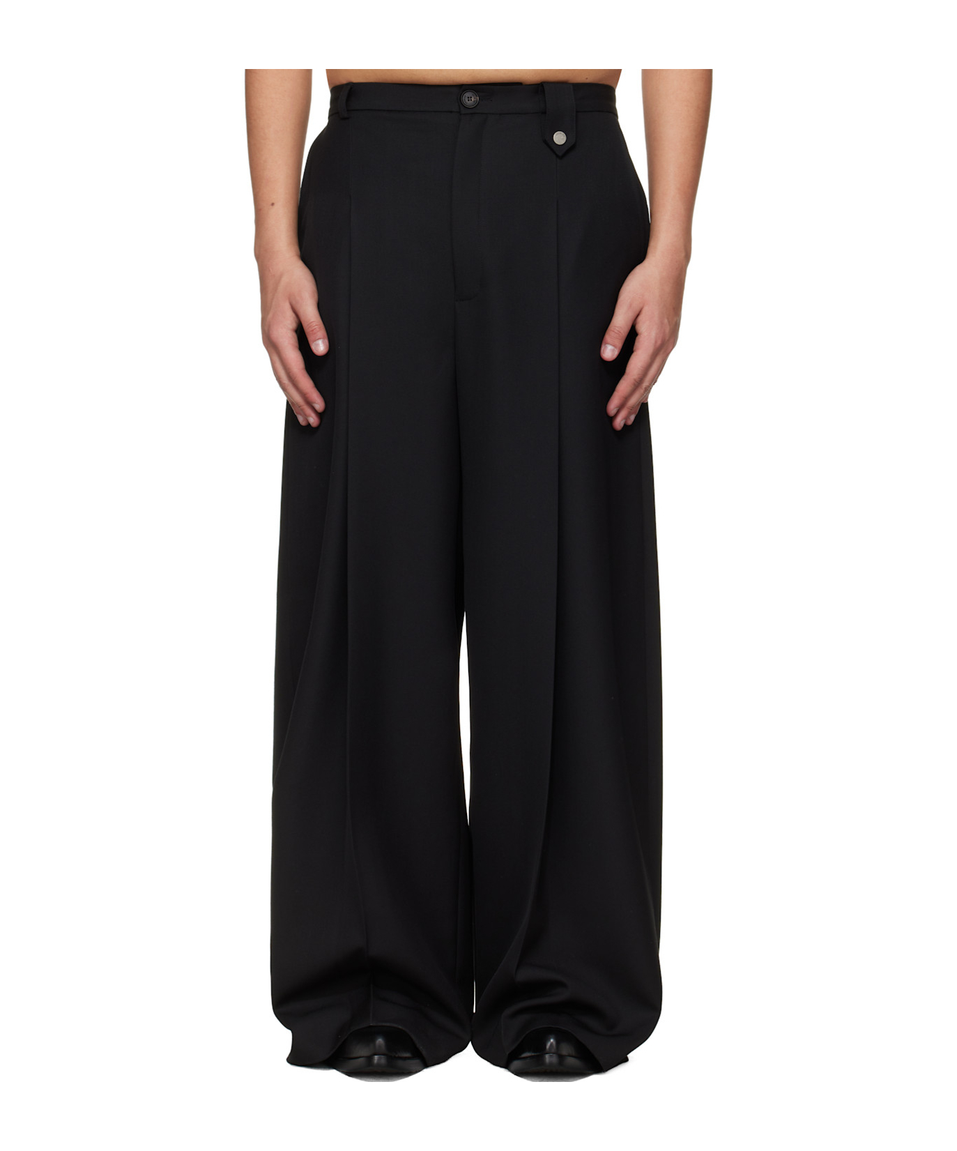 에곤 랍 casual 캐주얼 팬츠 남성 블랙 26SS SS26PT003BLACKTAILORINGWOOL