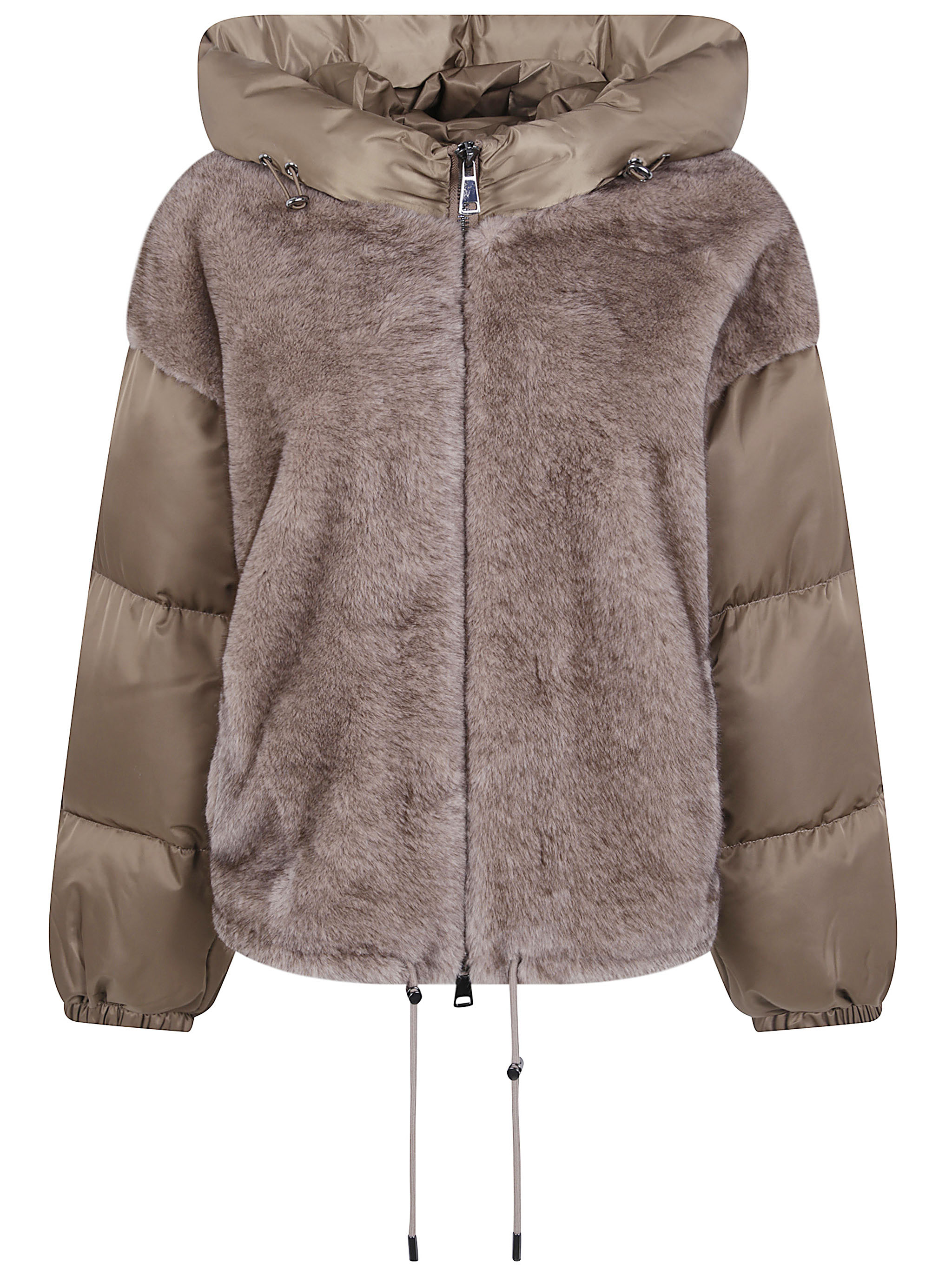 베트아콜라디 후드 자켓 여성 브라운 26FW B901DUDU00069