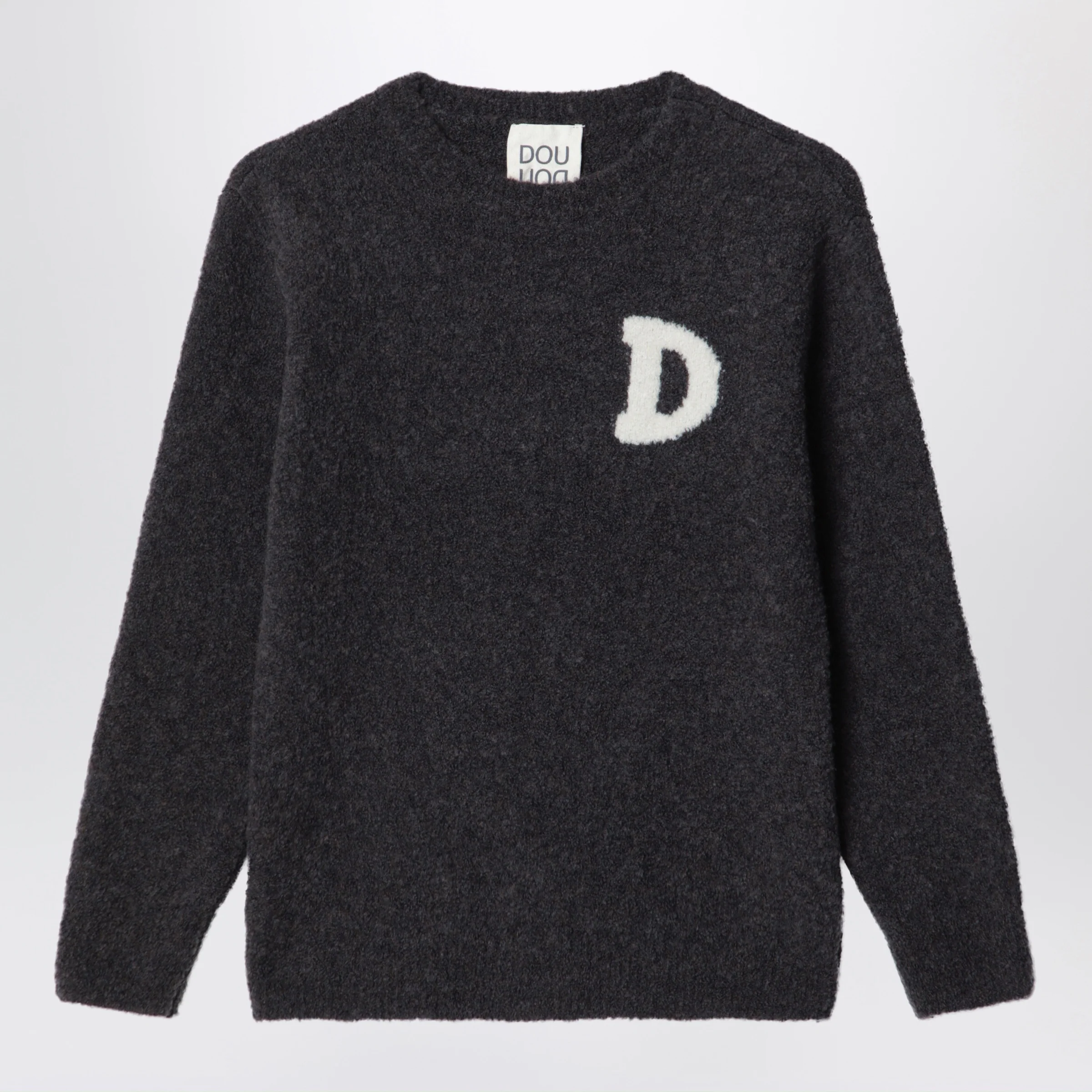 다우우오드 Ebony bouclé knit knitted 니트 남아 그레이 26FW DZ9P50Z3317929