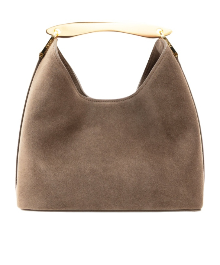 엘레메 토트백 여성 브라운 26FW SMALLBOOMERANSUEDETAUPE