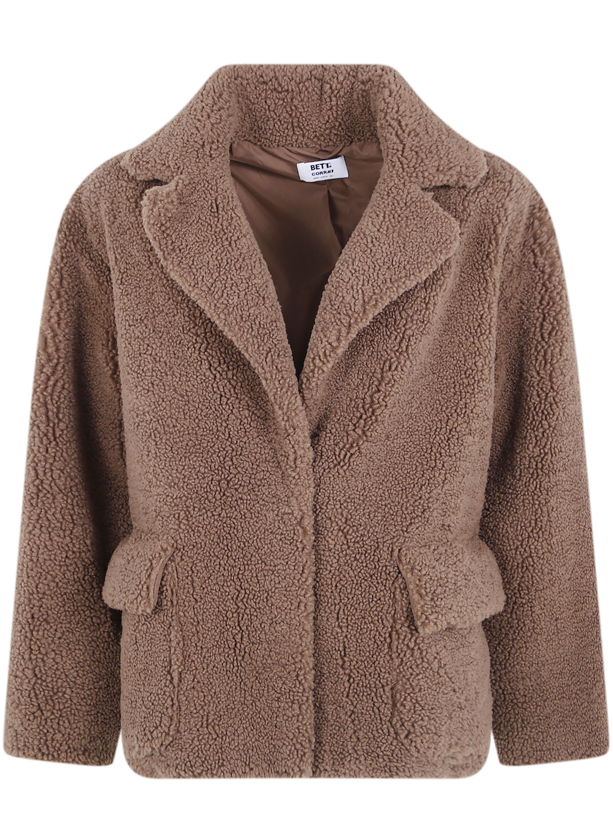 베트아콜라디 자켓 여성 브라운 26FW B381YOGI00005