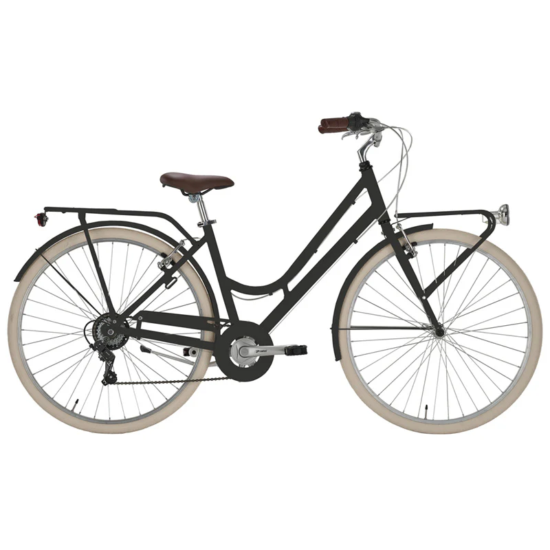 알피나 CITY BIKE BONNEVILLE 28 bicycles 자전거 여성 블랙 18VI28BO07DONERO