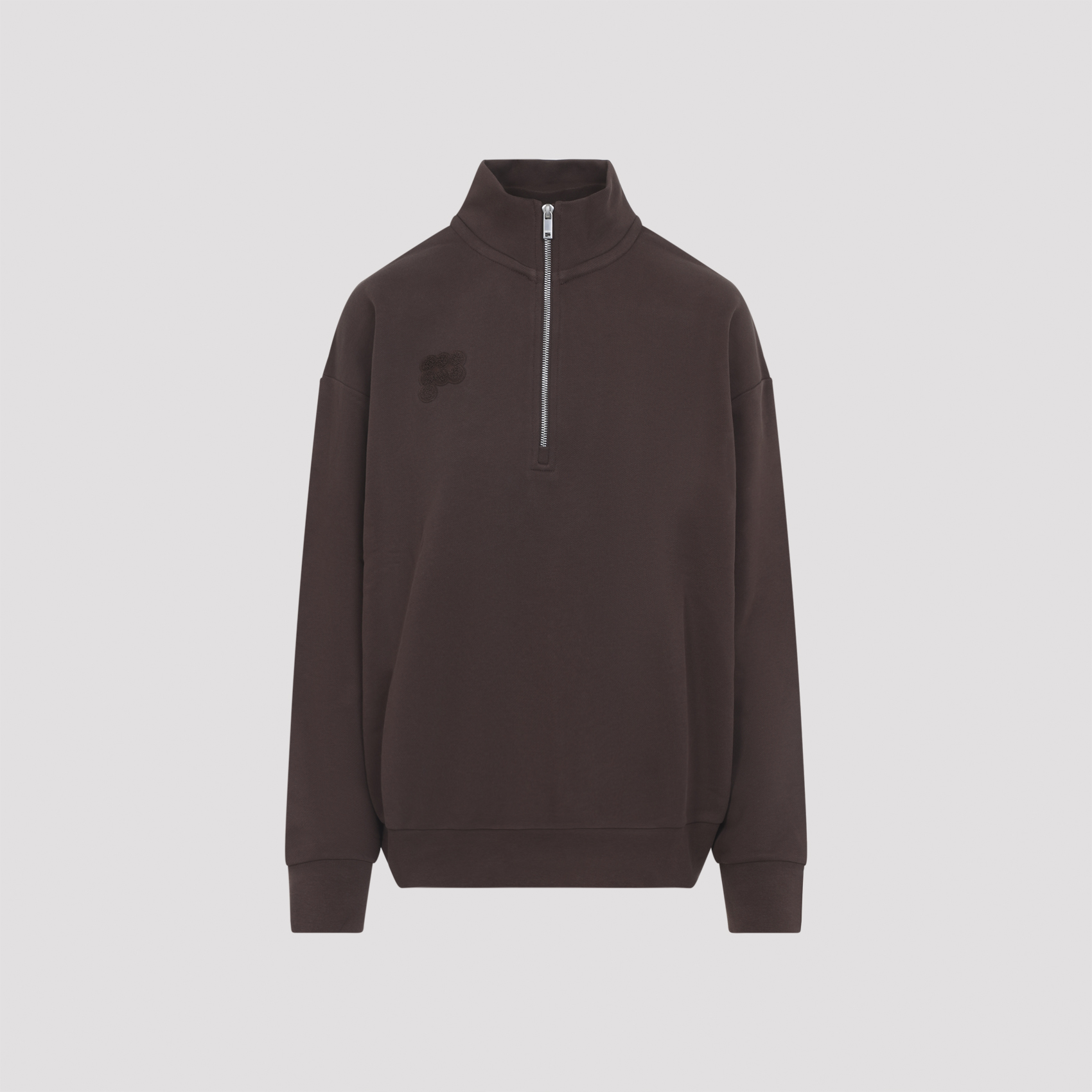 파아이아 Half Zip 스웨트셔츠 여성 브라운 26SS 100026881678