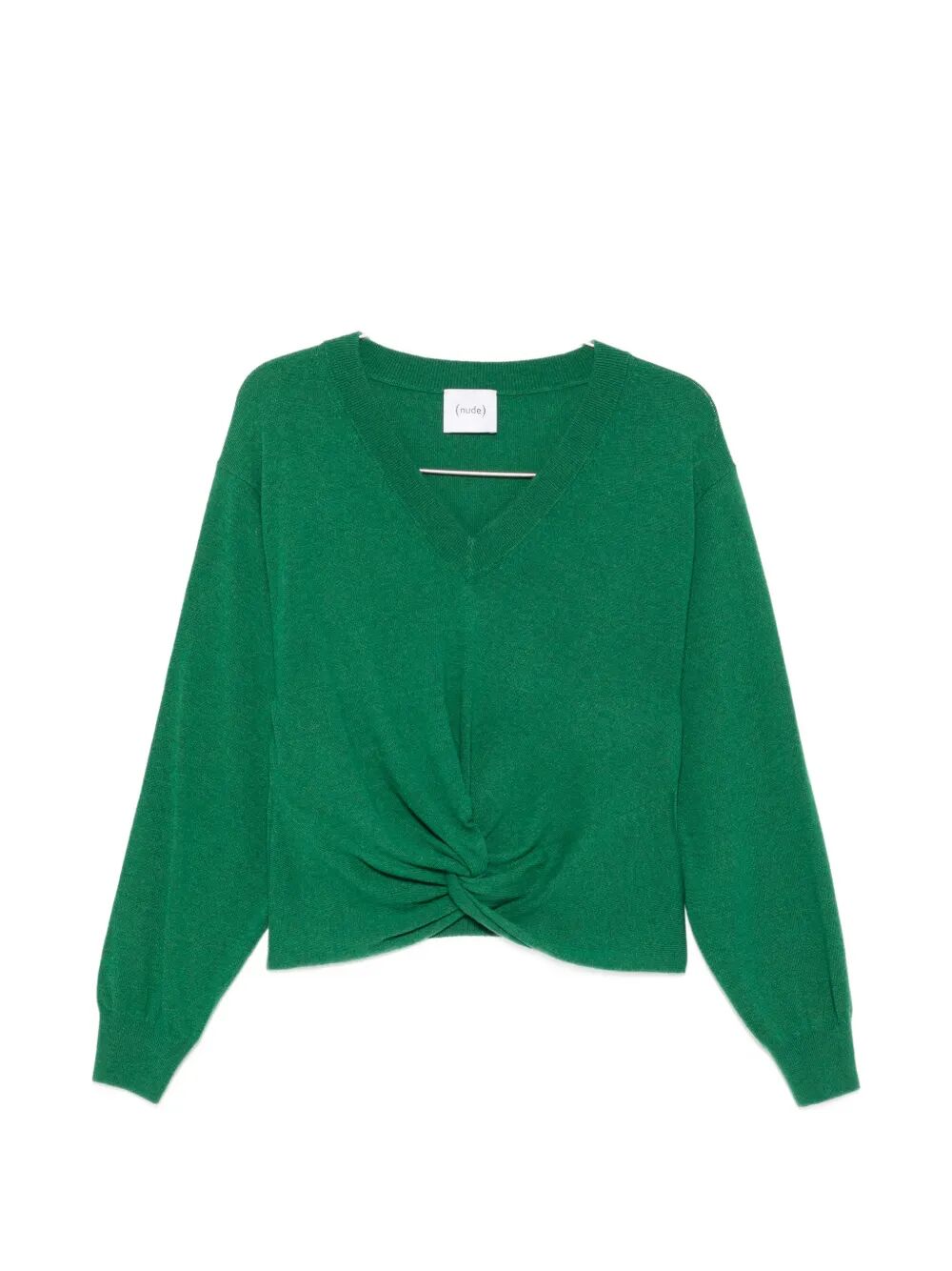 누데 knitted V넥 니트 여성 그린 26FW 1101W26084164